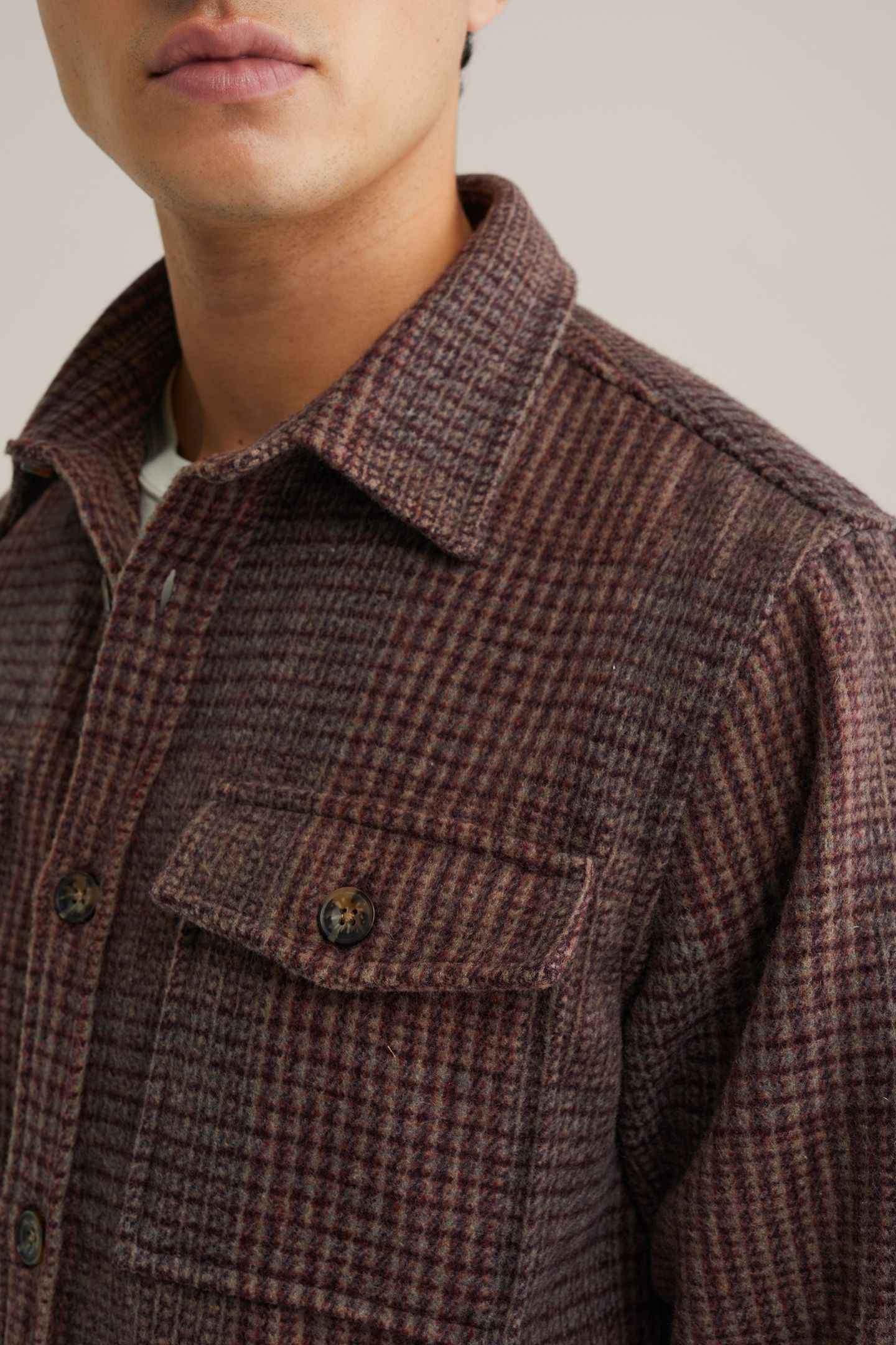 OVERSHIRT VINTAGE RED 5