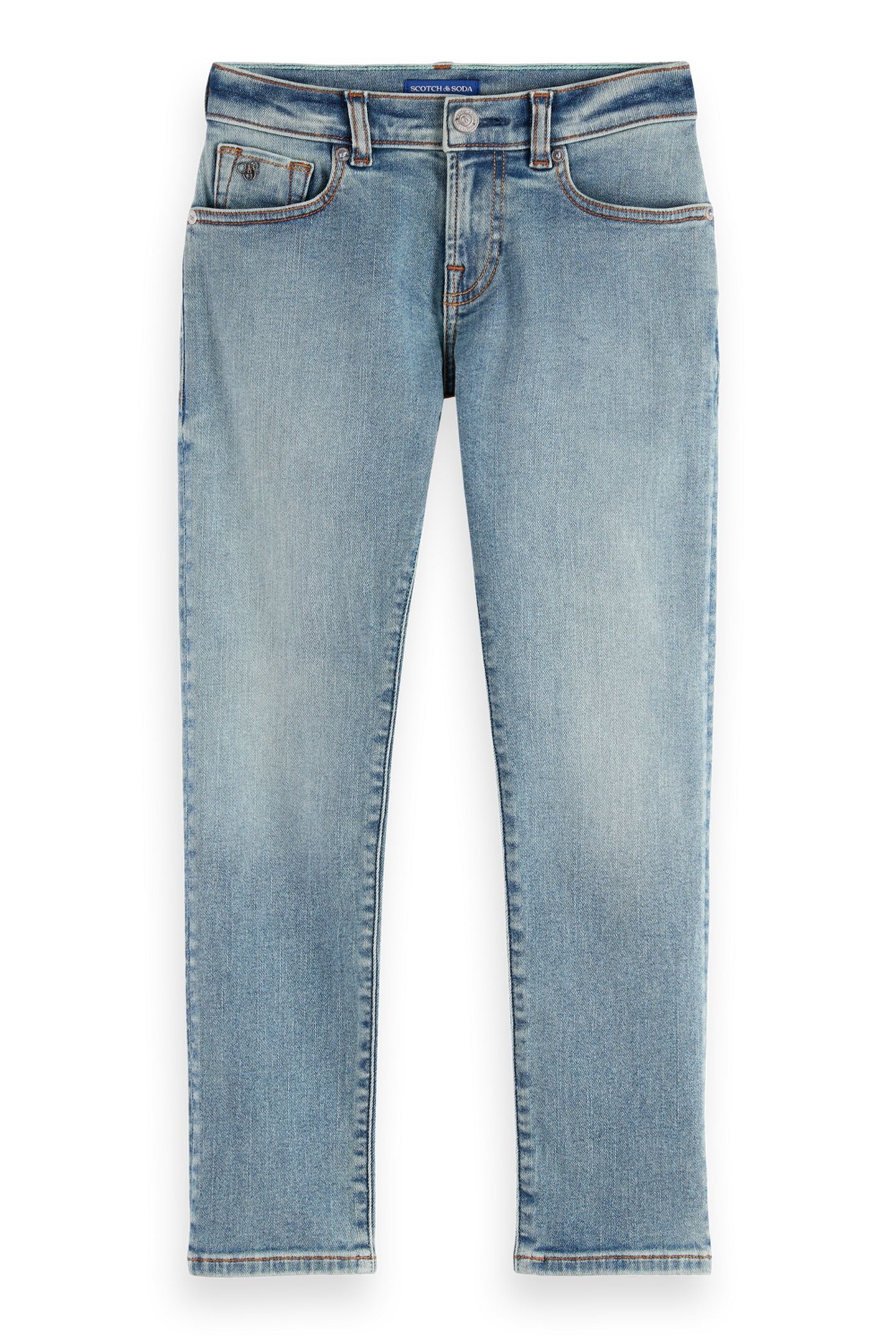 BOYS RALSTON REGULAR SLIM JEANS BLUE DRAFT BLUE DRAFT 1