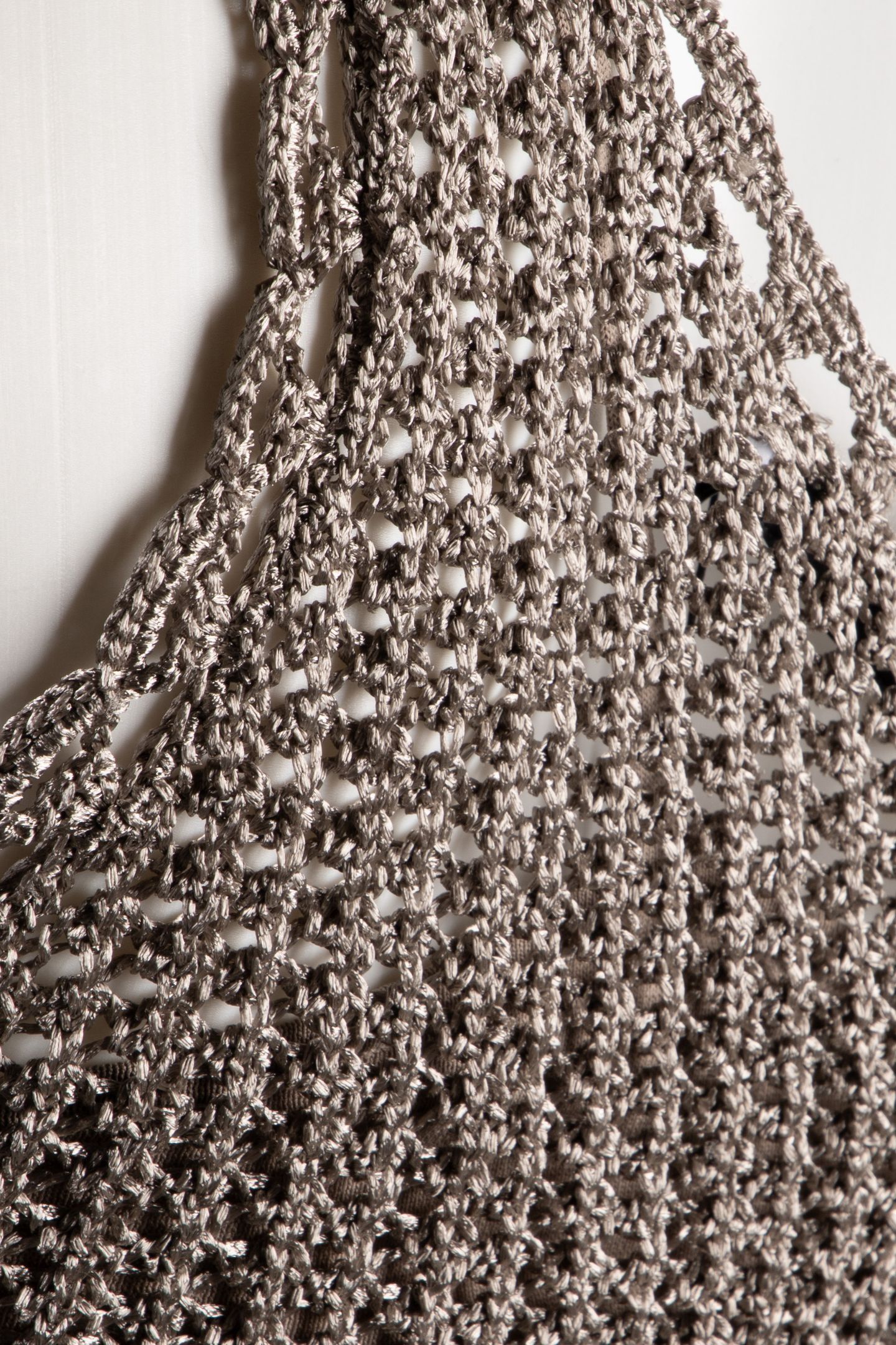 WIDDY DRESS METALLIC GREY 4