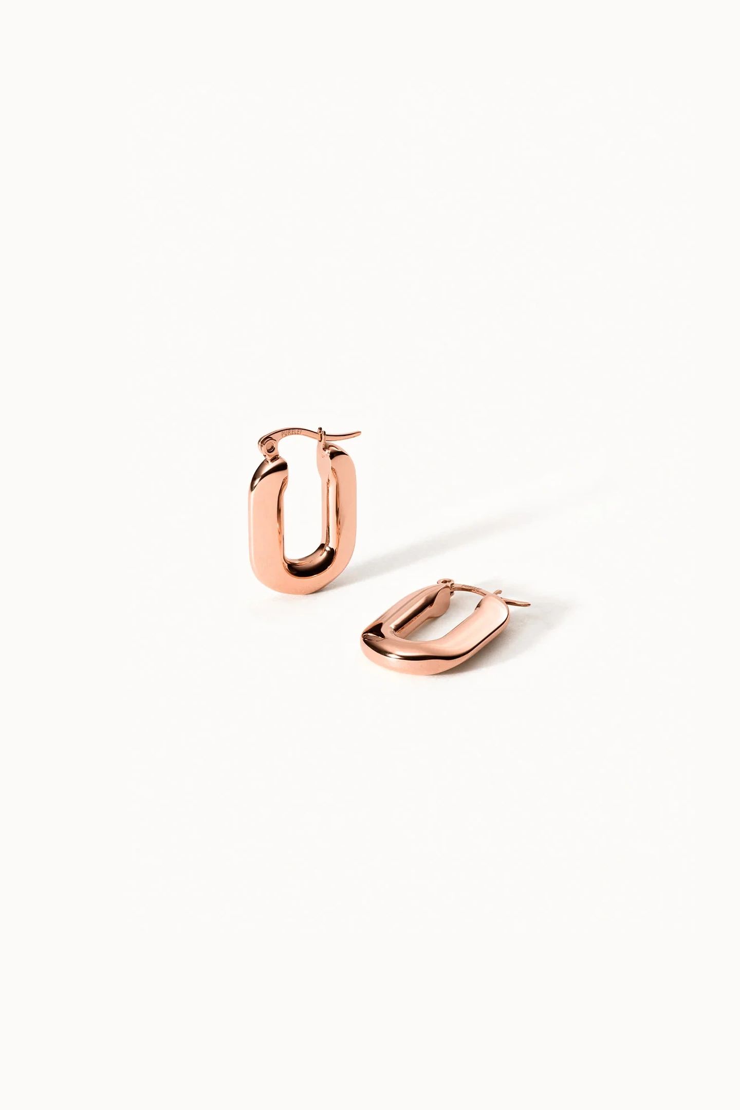 LINEN OHRRINGE ROSEGOLD 2