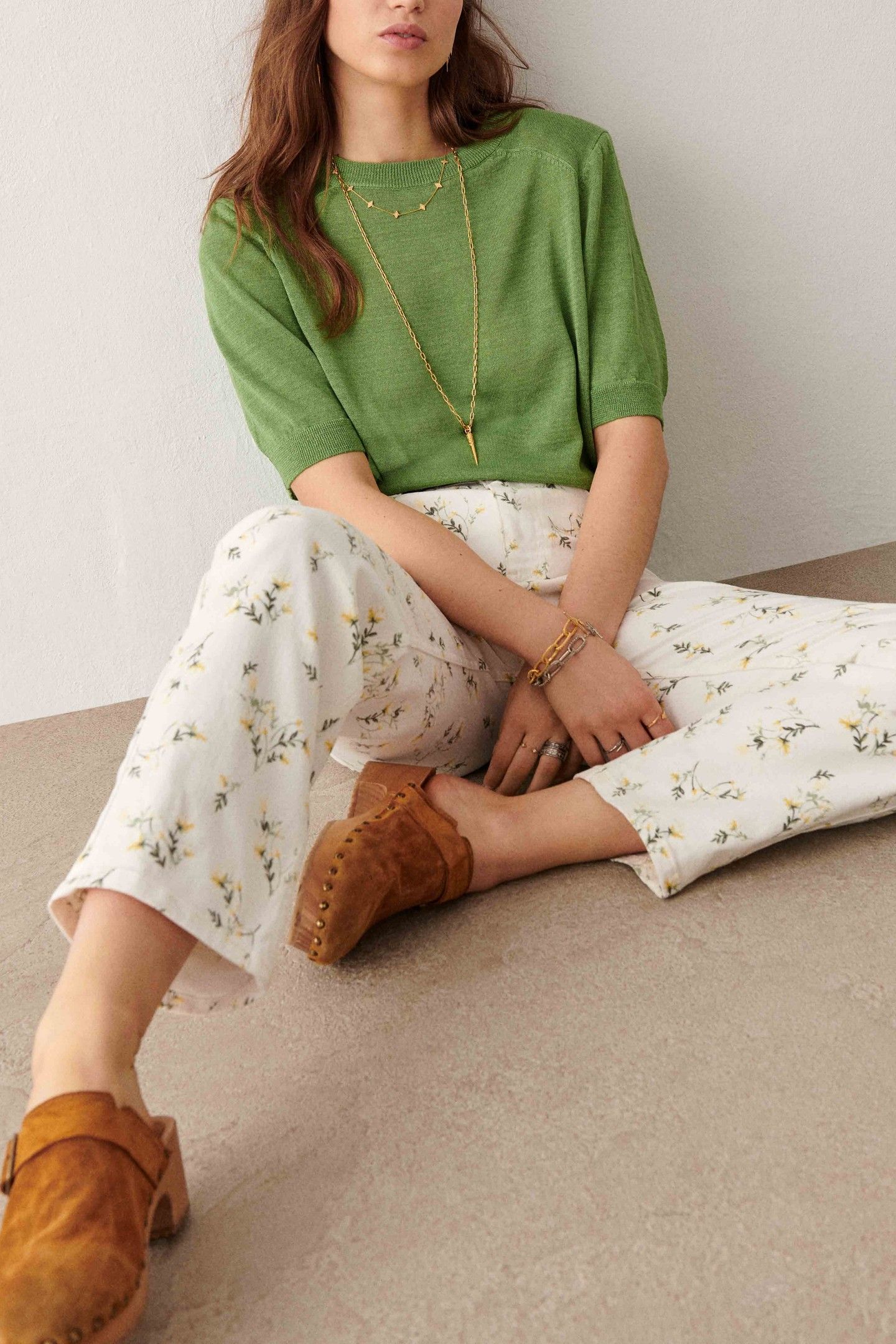PANTALON FREYA ECRU 4