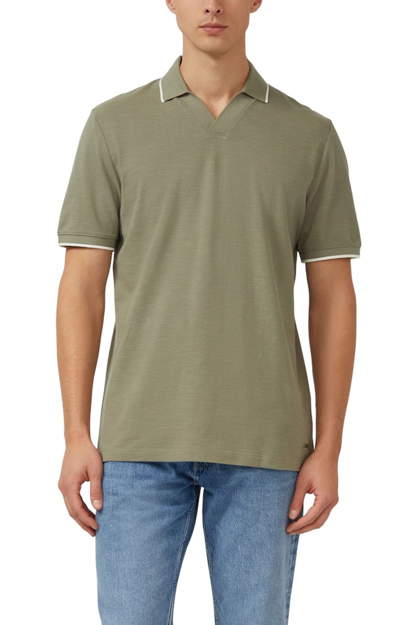 S.OLIVER POLOSHIRTS ARMY GREEN 1