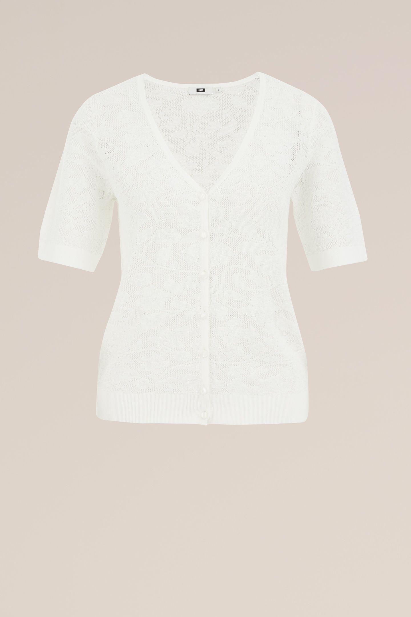 KNITTED CARDIGAN OFF-WHITE 4