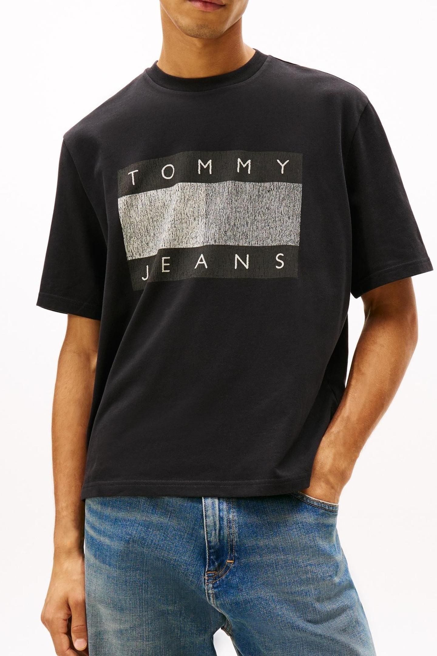 TJM 90S DISTRESSED T-SHIRT BLACK 3