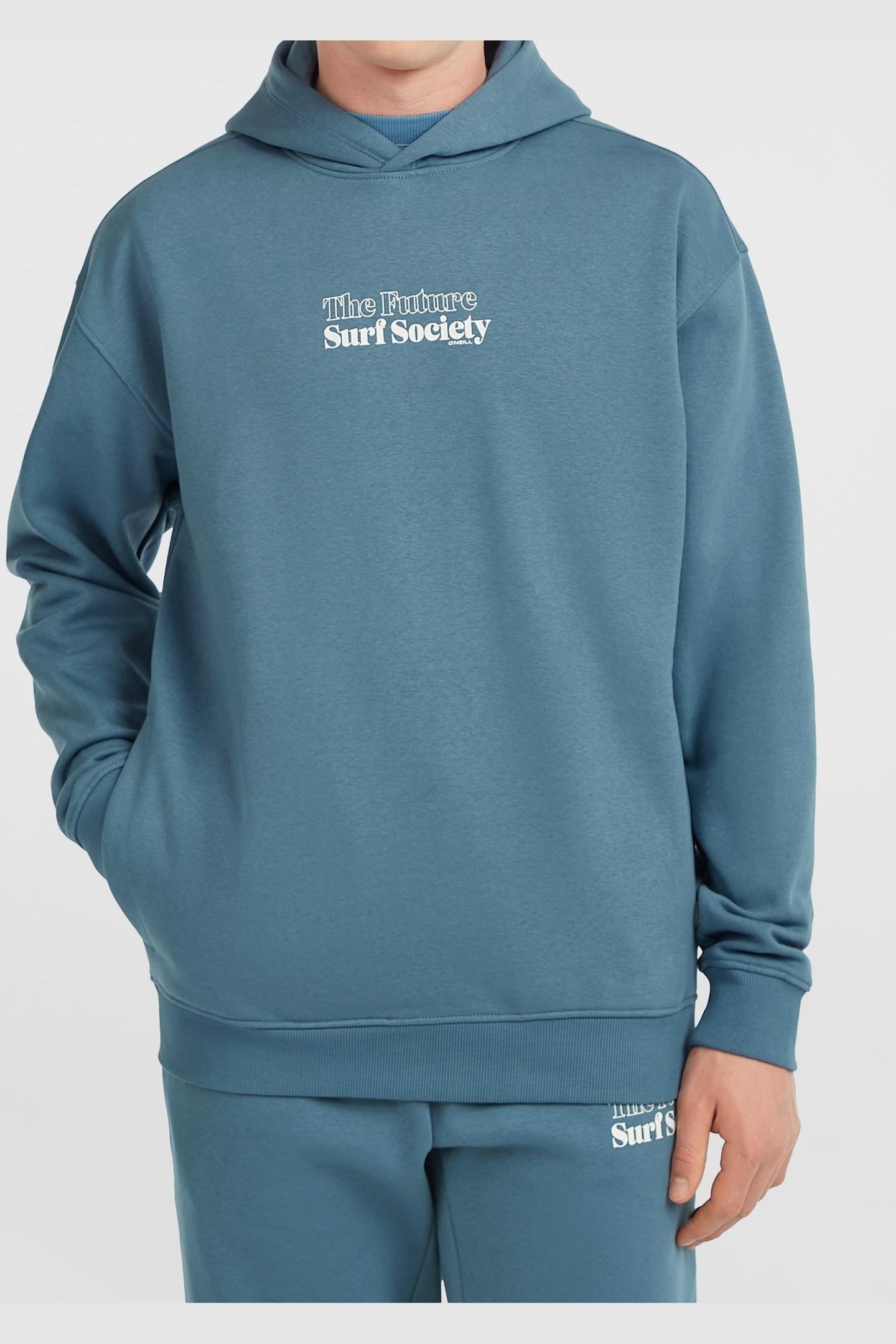 THE FUTURE SURF SOCIETY HOODIE MOZART BLUE 1