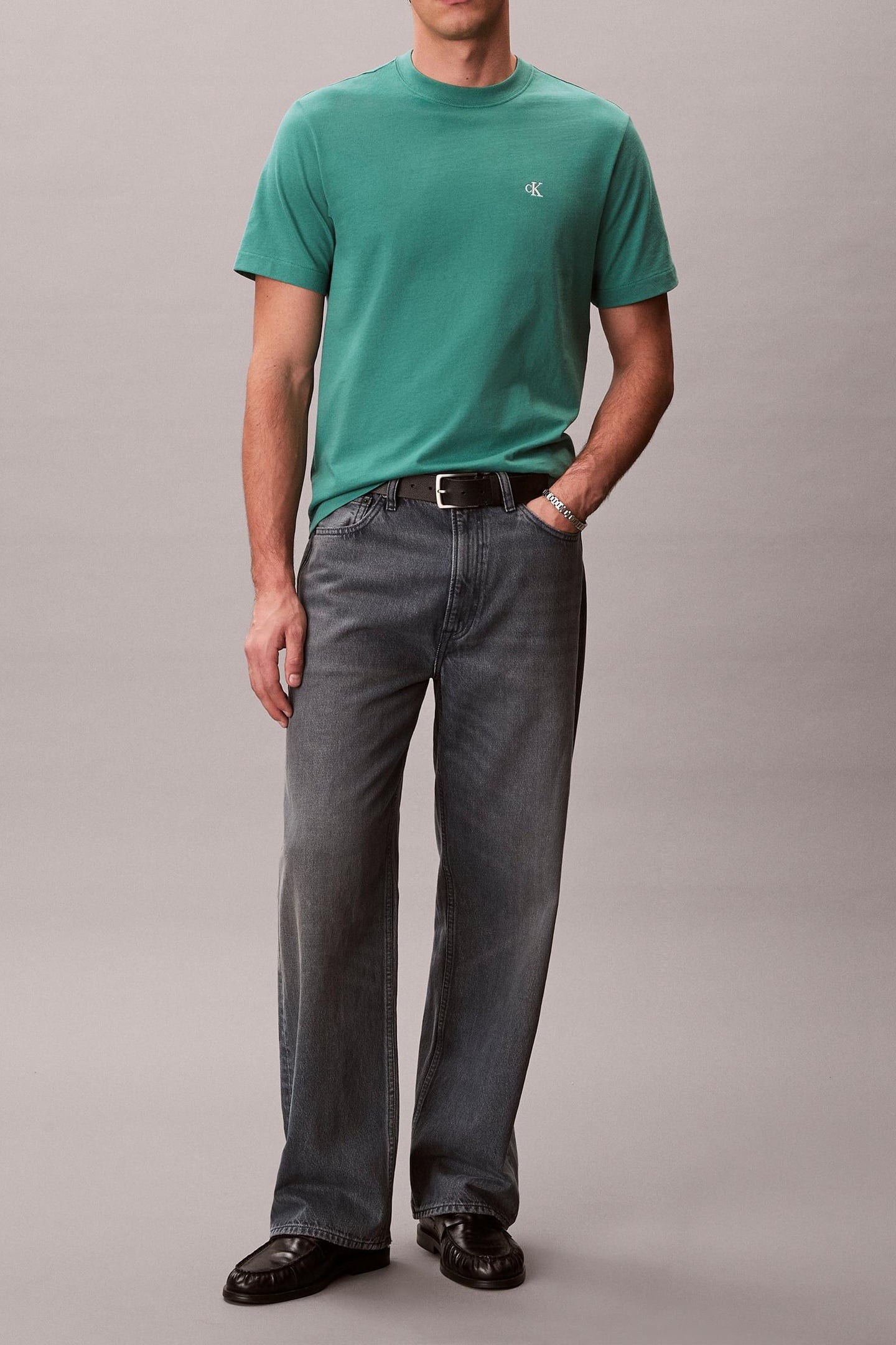 SS EASY MONOGRAM TEE WILD GREEN 2