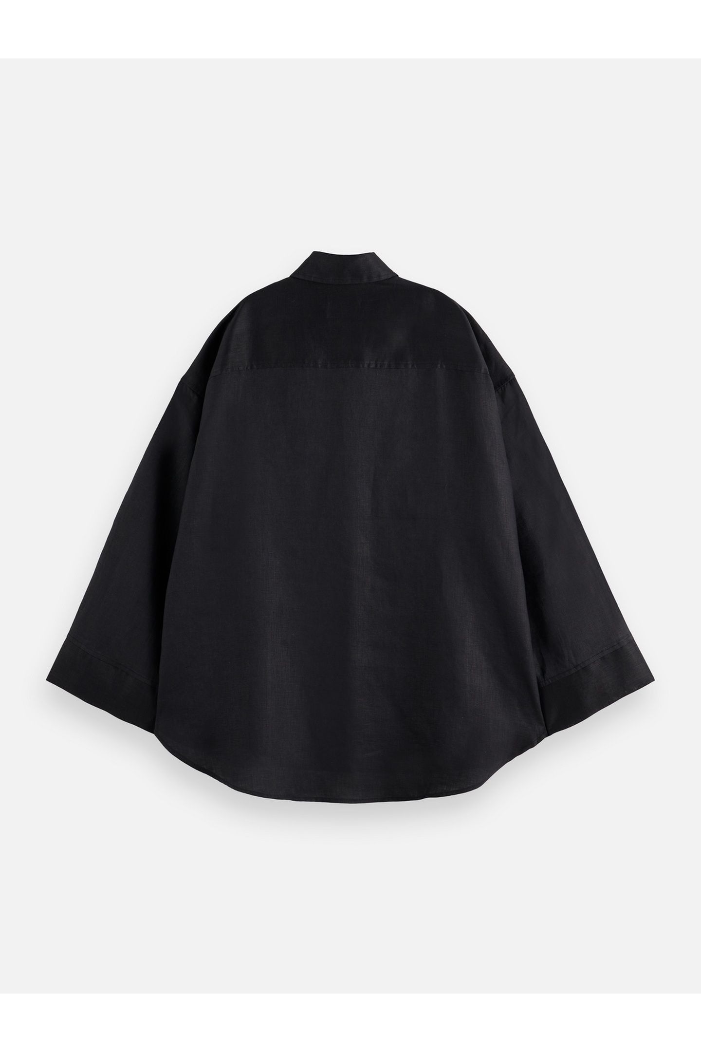 LINEN SHIRT BLACK 5