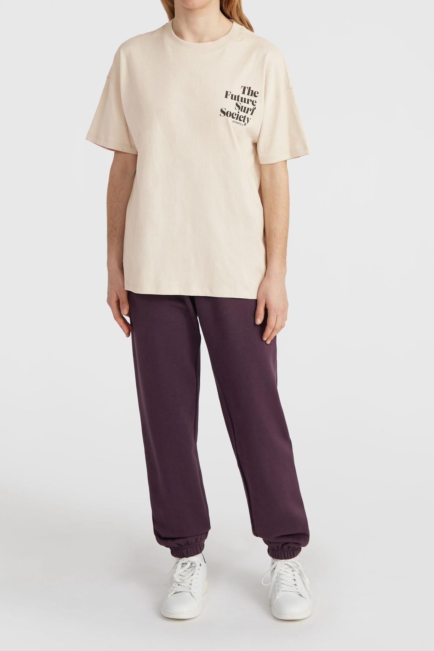 THE FUTURE SURF SOCIETY SWEATPANTS AUBERGINE 1
