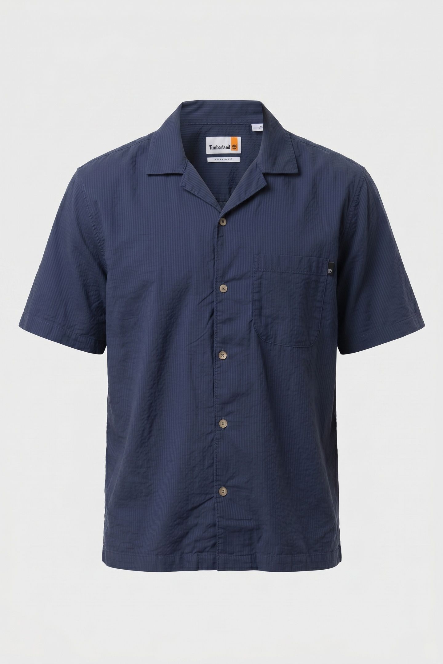 SS SEERSUCKER RESORT SHIRT DARK BLUE 4