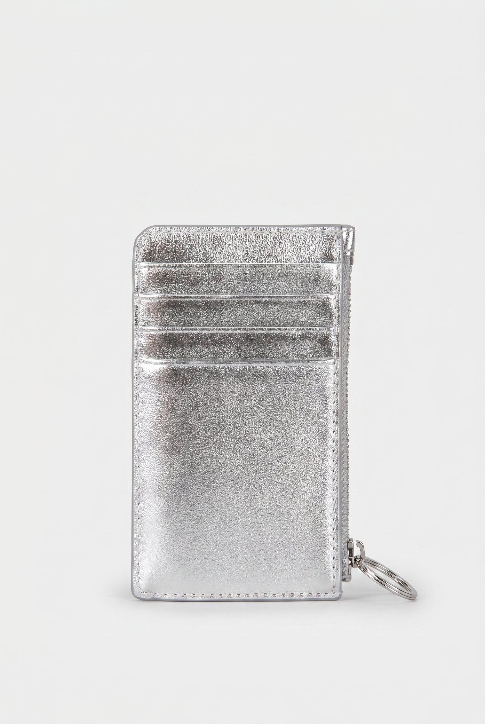 CLASSIC MEDIUM LONG CREDIT CARD CASE COLOR SILVER 2
