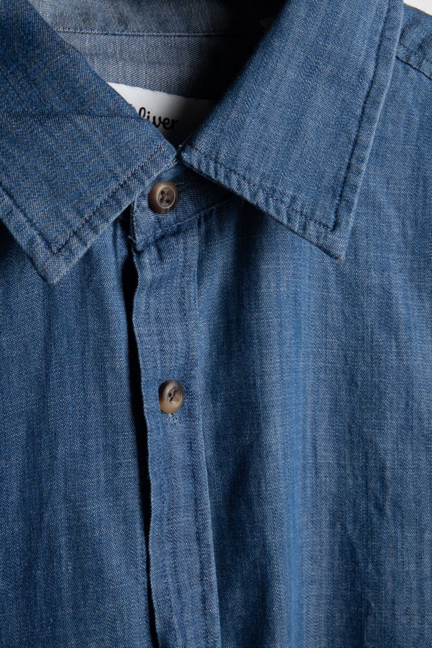 S.OLIVER SHIRTS BLUE DENIM 4