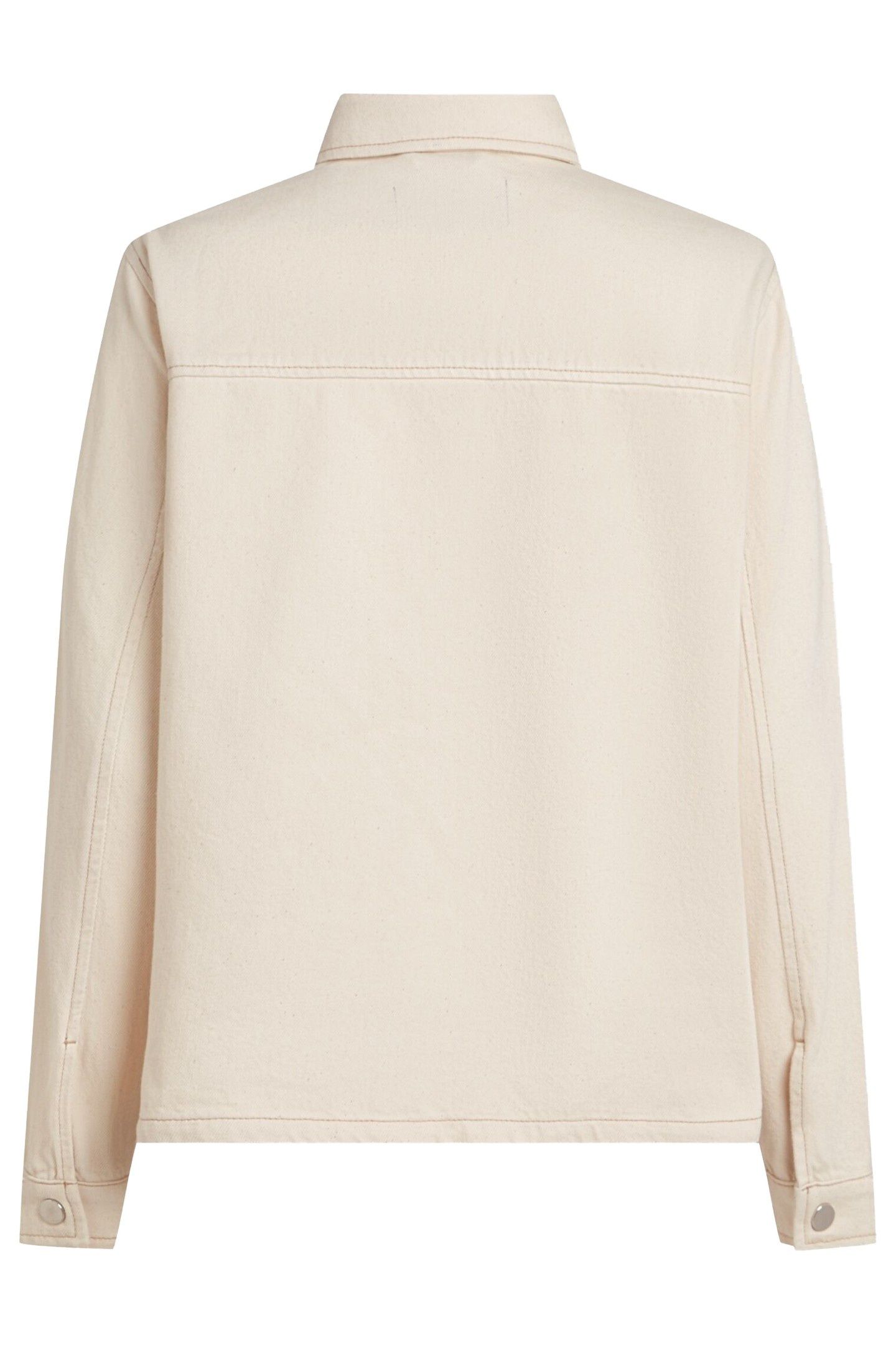 SIGNATURE DENIM OVERSHIRT OFF WHITE 2