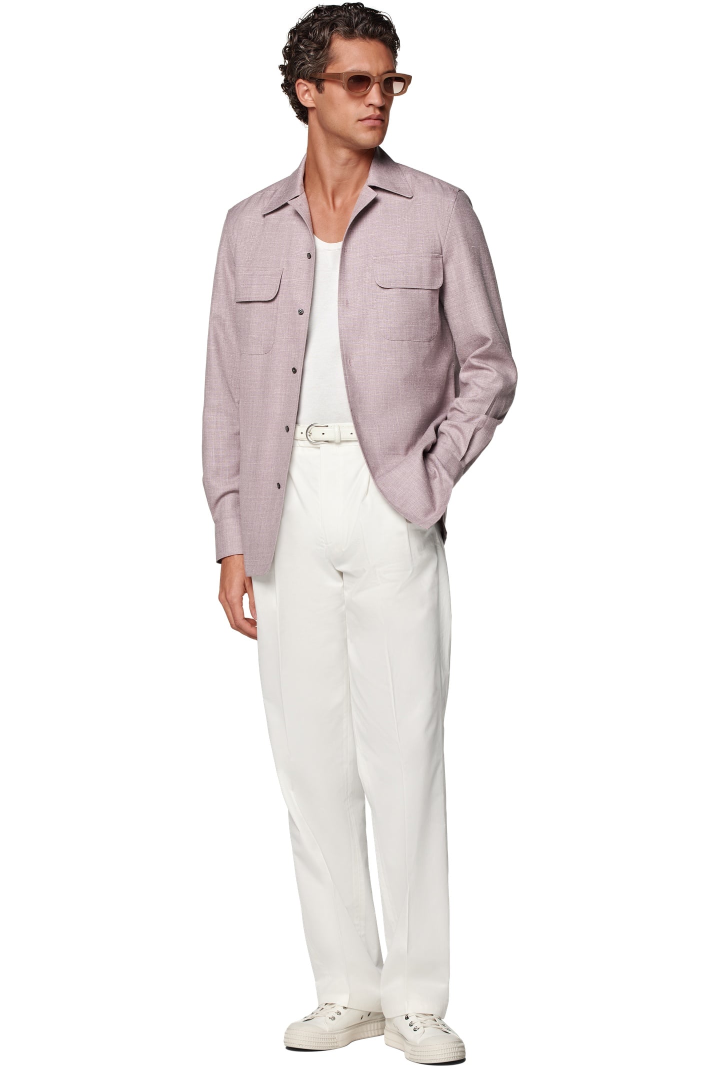 SHIRT-OVERSHIRT-WSLORCHID CASUAL SHIRTS PURPLE 1