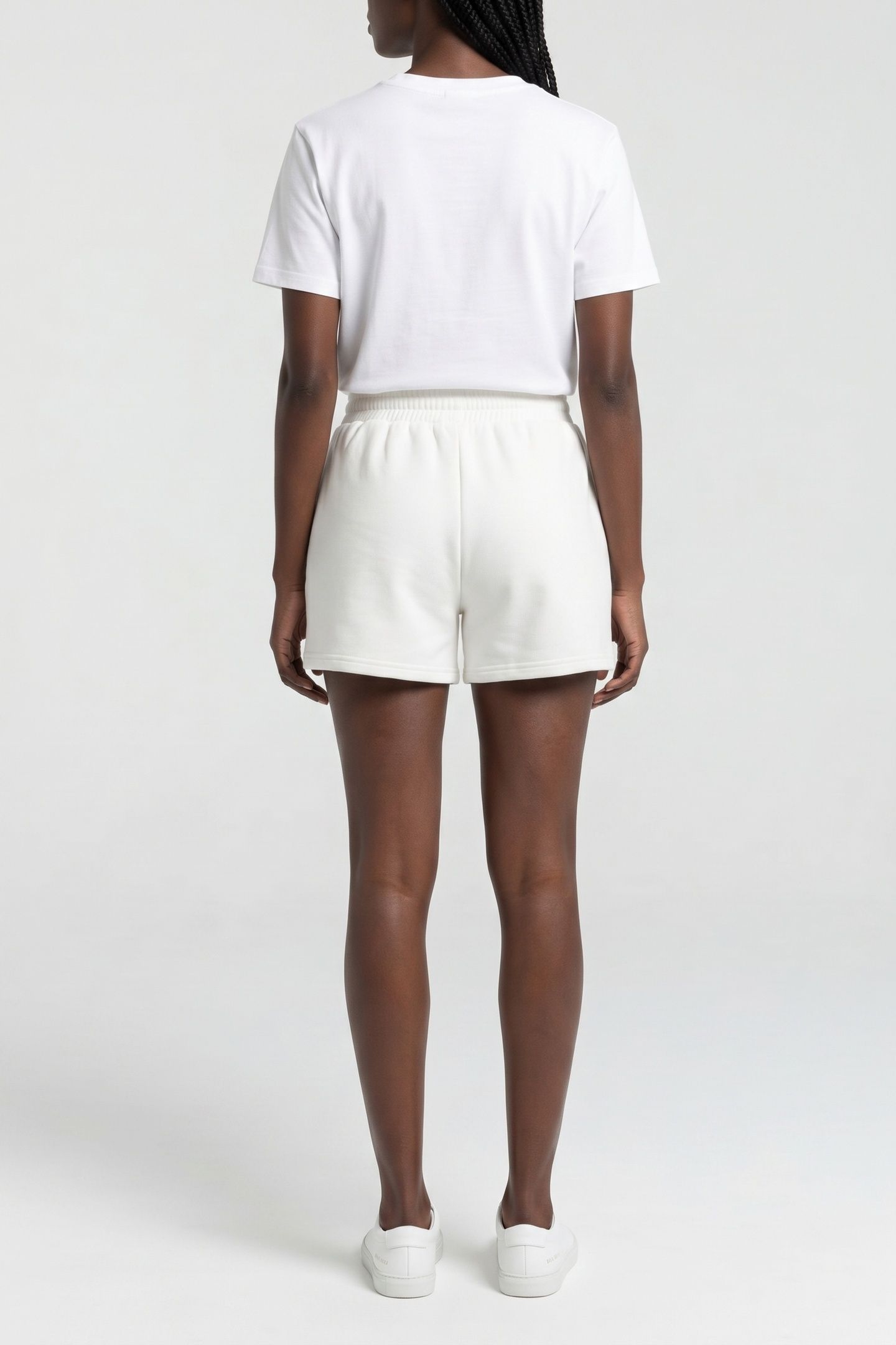 RESORT CLUB SWEAT SHORTS WHITE 3