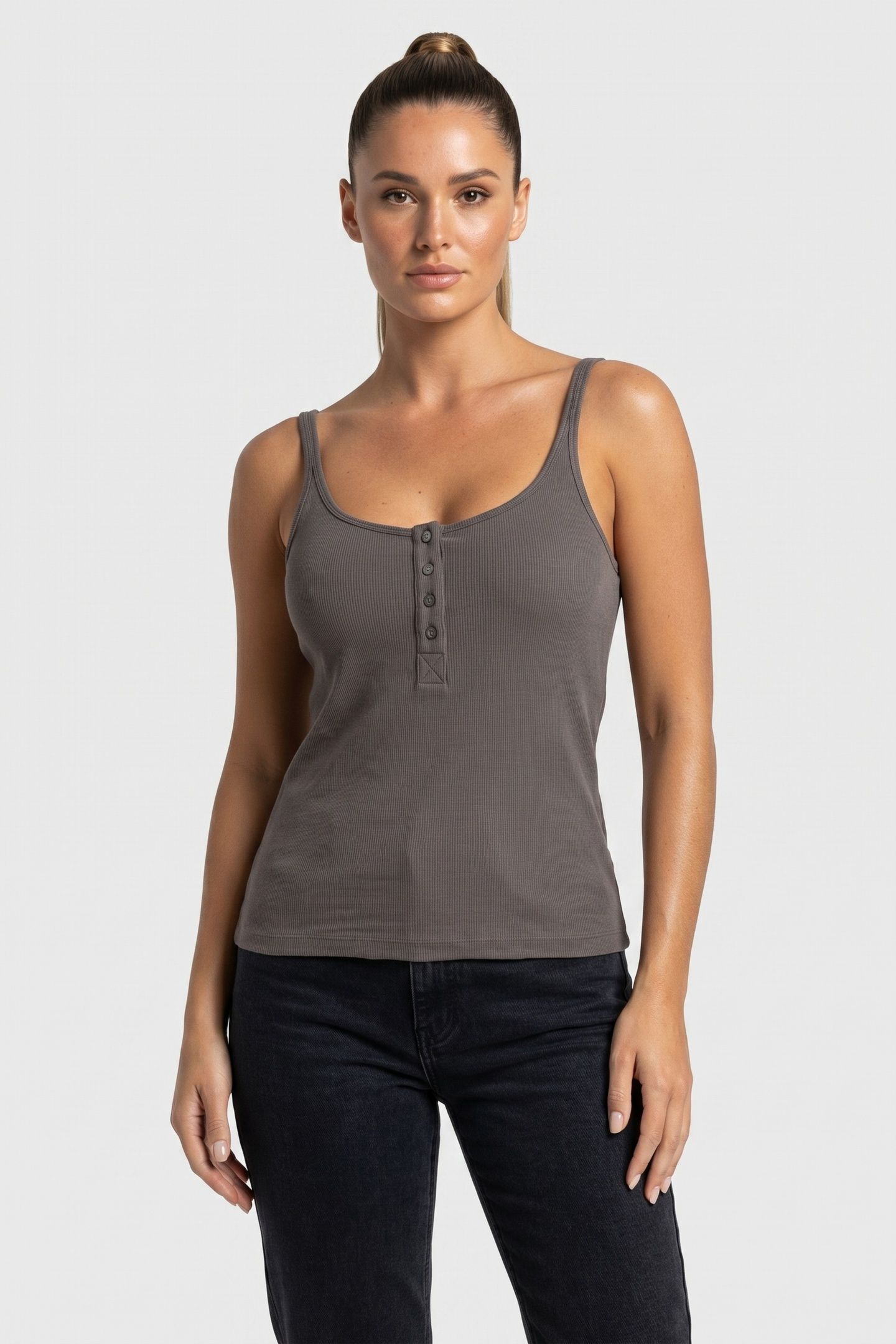 HARRIET TANK TOP GREY 1