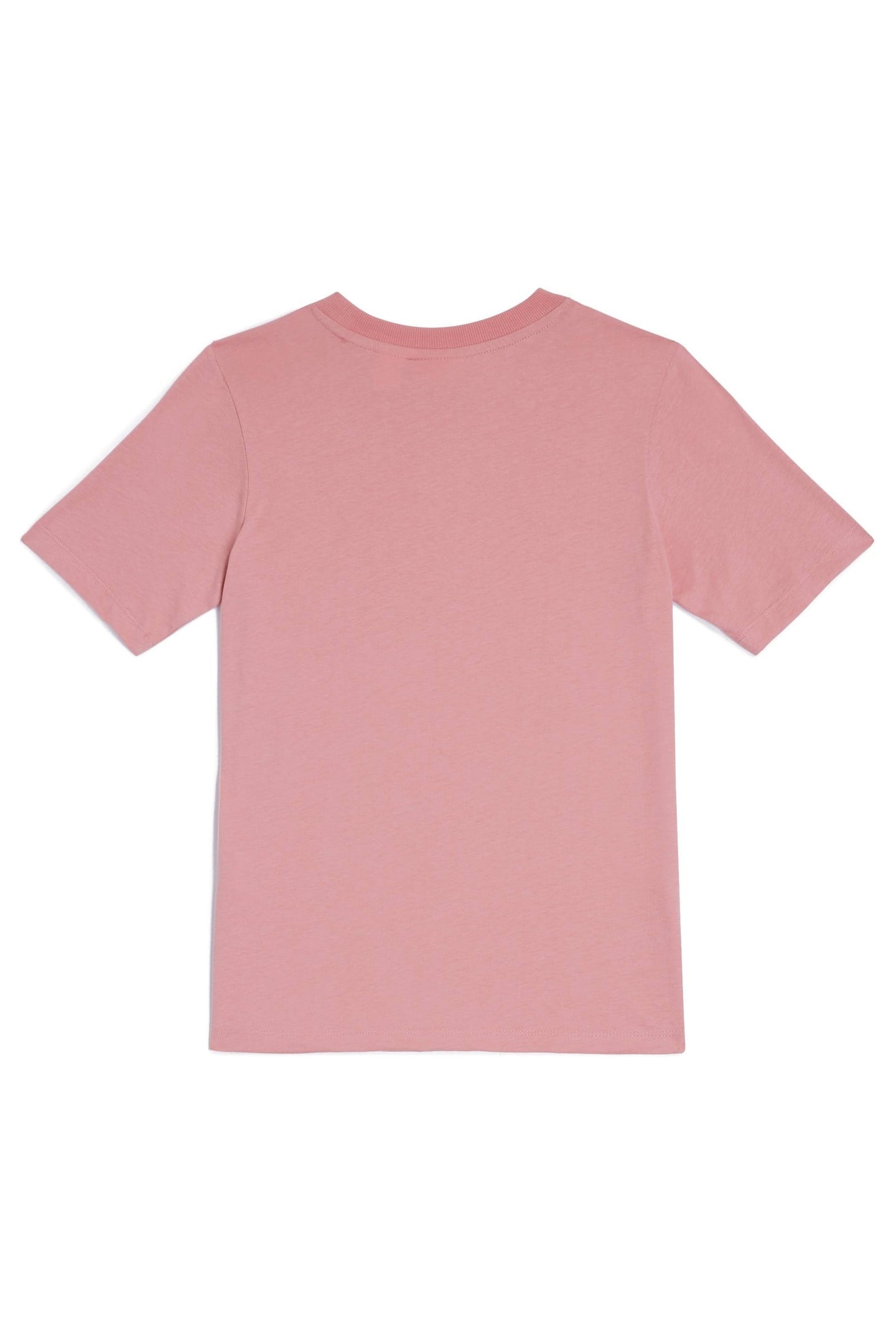 GIRLS NOOS WOW T-SHIRT GENUINE PINK 2
