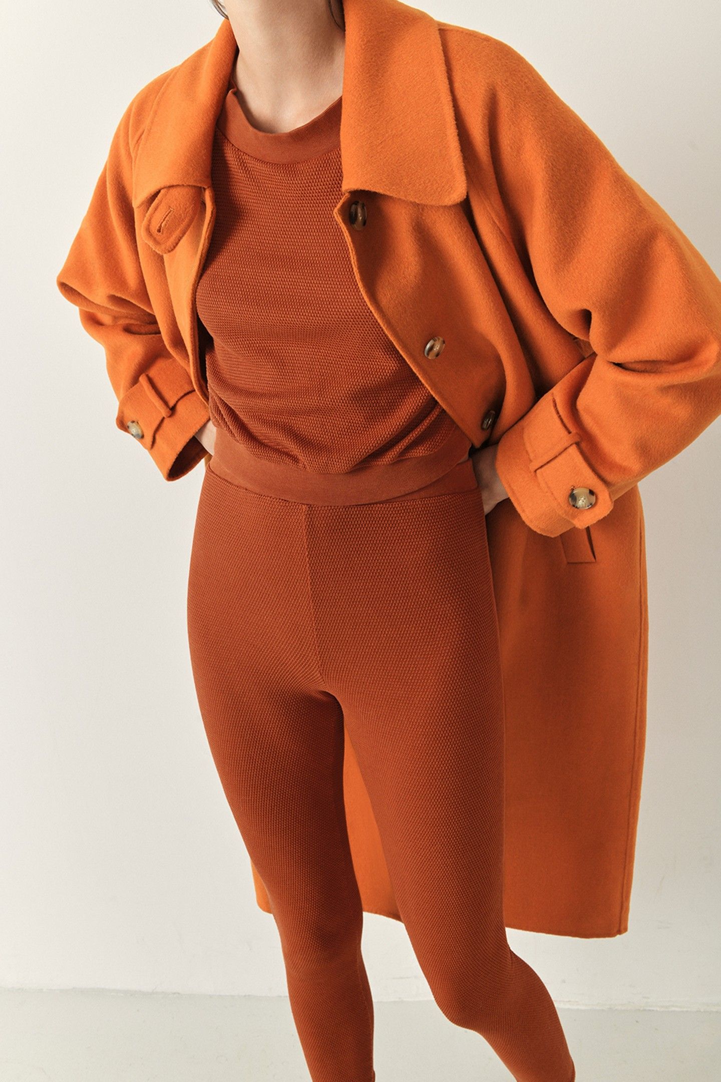 SOVY LEGGINGS TERRACOTTA 3