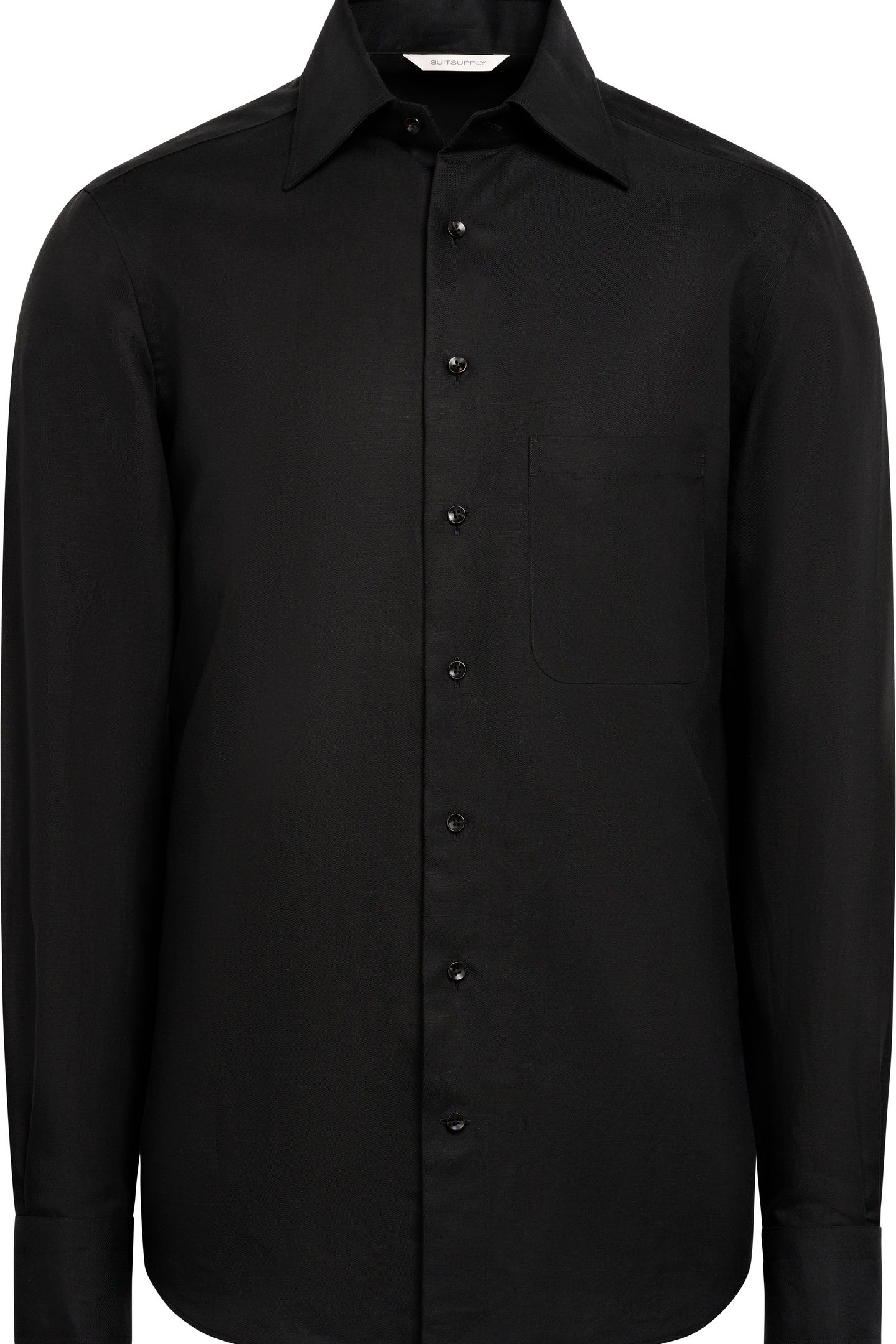 SHIRT-OVERSHIRT-LYOCELLBLACK CASUAL SHIRTS BLACK 8