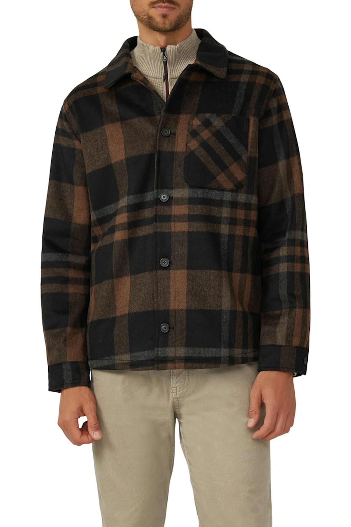 S.OLIVER JACKETS OUTDOOR BROWN 1