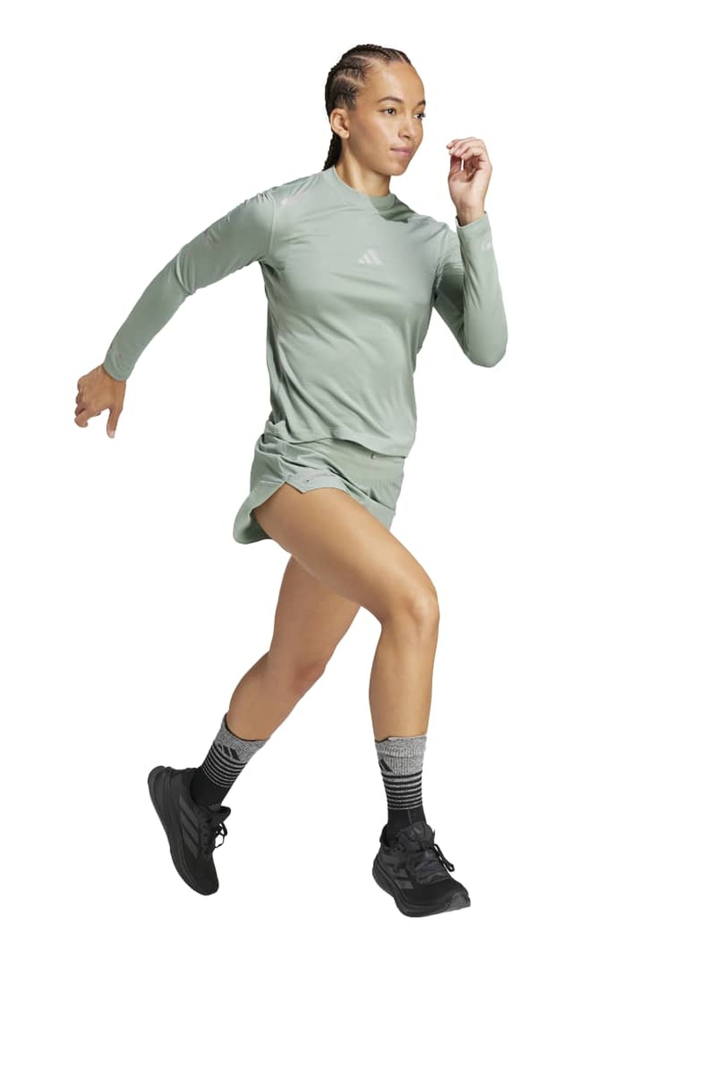 PERFORMANCE ULTIMATE HEAT.RDY SHORTS SILVER GREEN 2