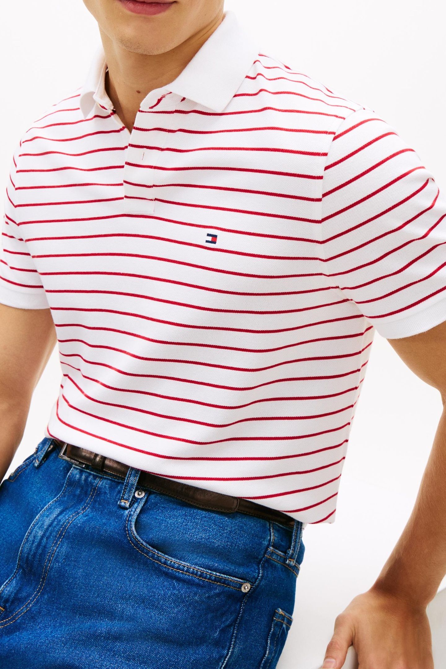 1985 REGULAR POLO WHITE/MEDIUM RED 5