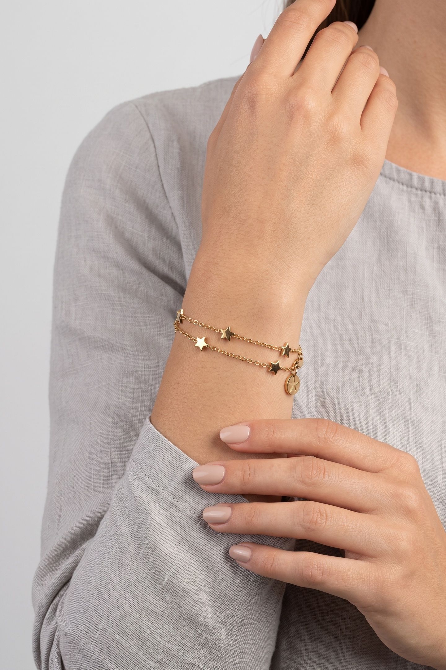 STAR ARMBAND GOLD 1