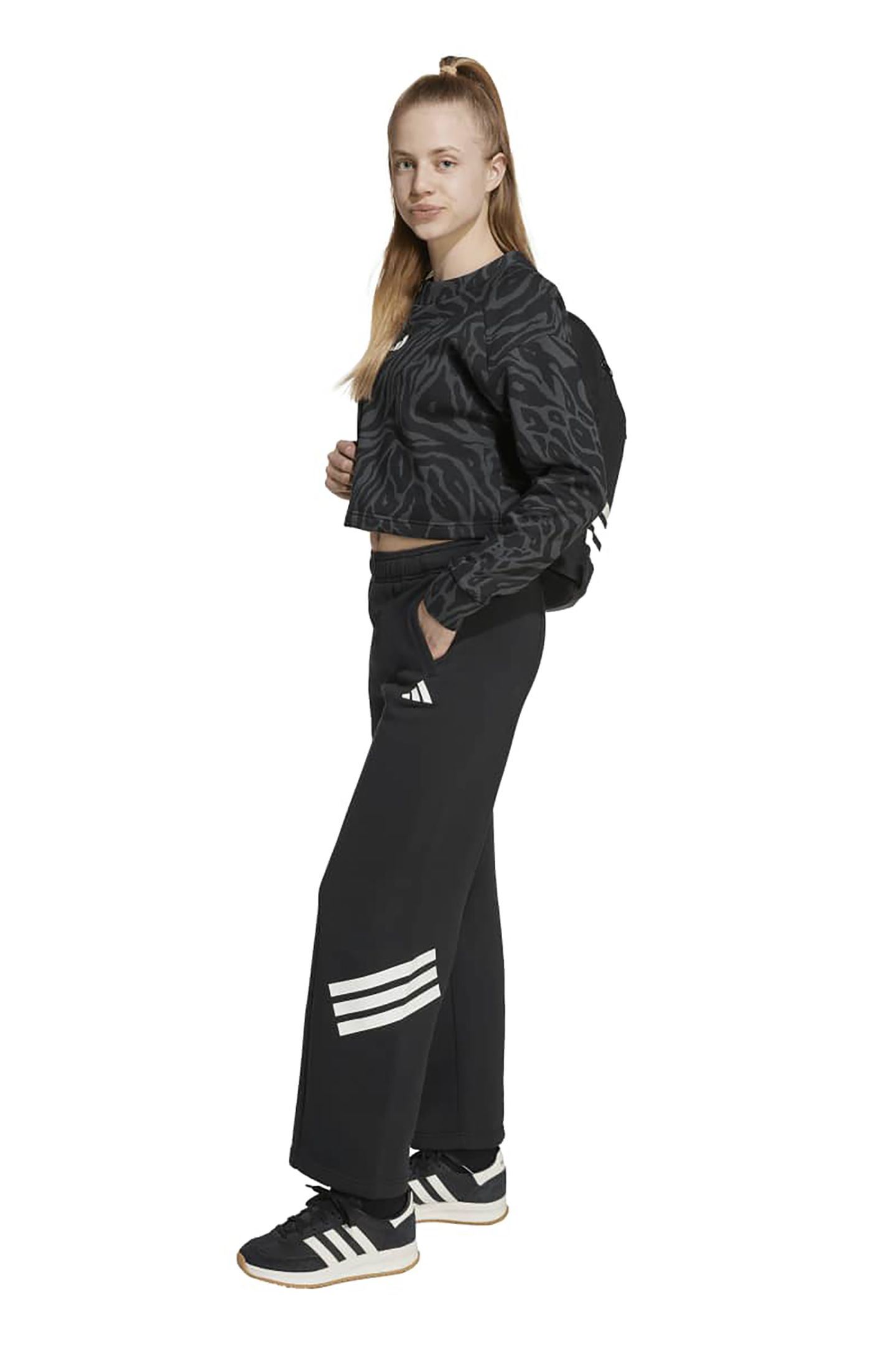 SPORTSWEAR FUTURE ICONS WIDE LEG OPEN HEM PANT BLACK 3