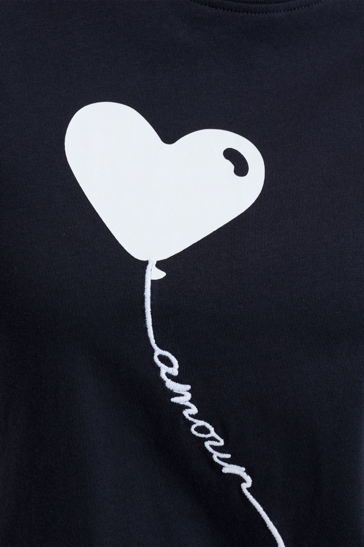 BALLOON AMOUR NAVY/WHITE 2