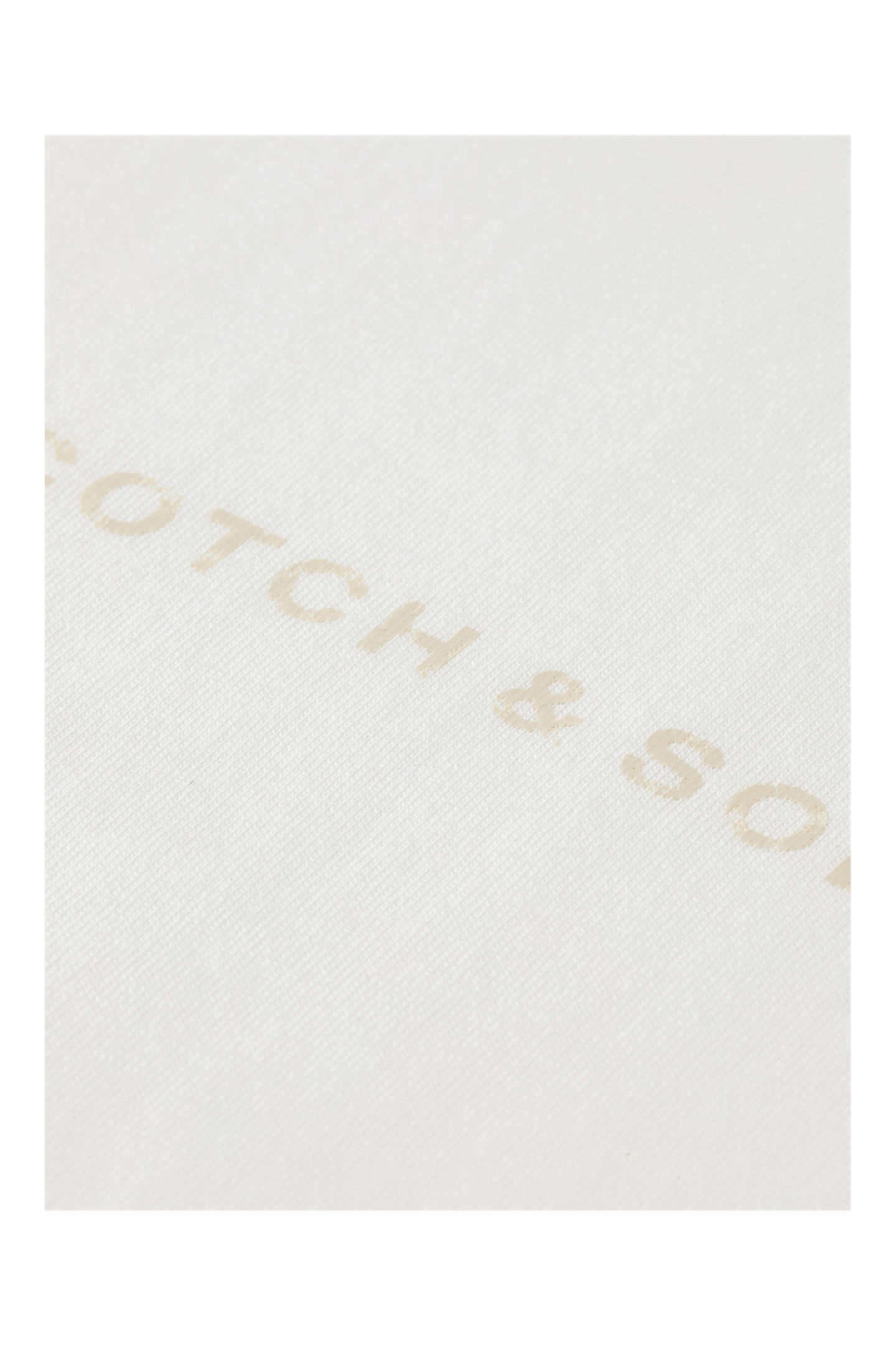 LOGO FRONT CHEST T-SHIRT OFF WHITE 7