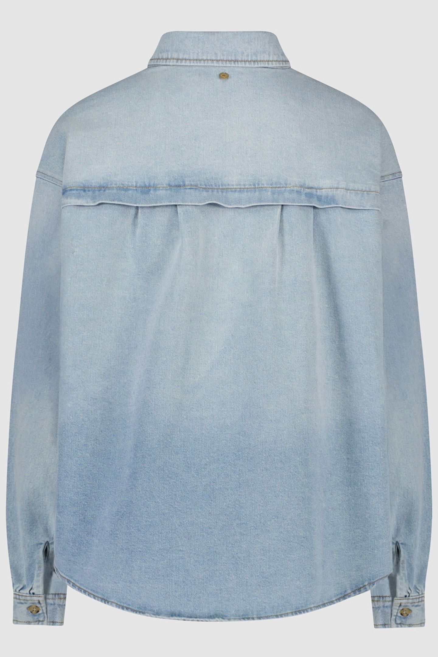 NOUNOU DENIM BLOUSE SUPERIOR BLUE 2