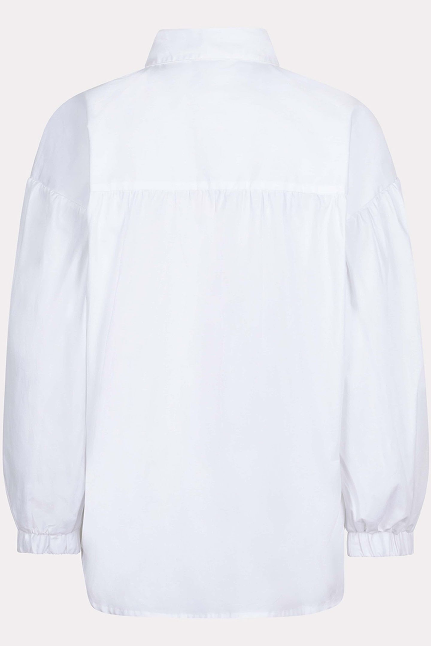 BLOUSE OVERSIZED POPLIN OFF WHITE 8