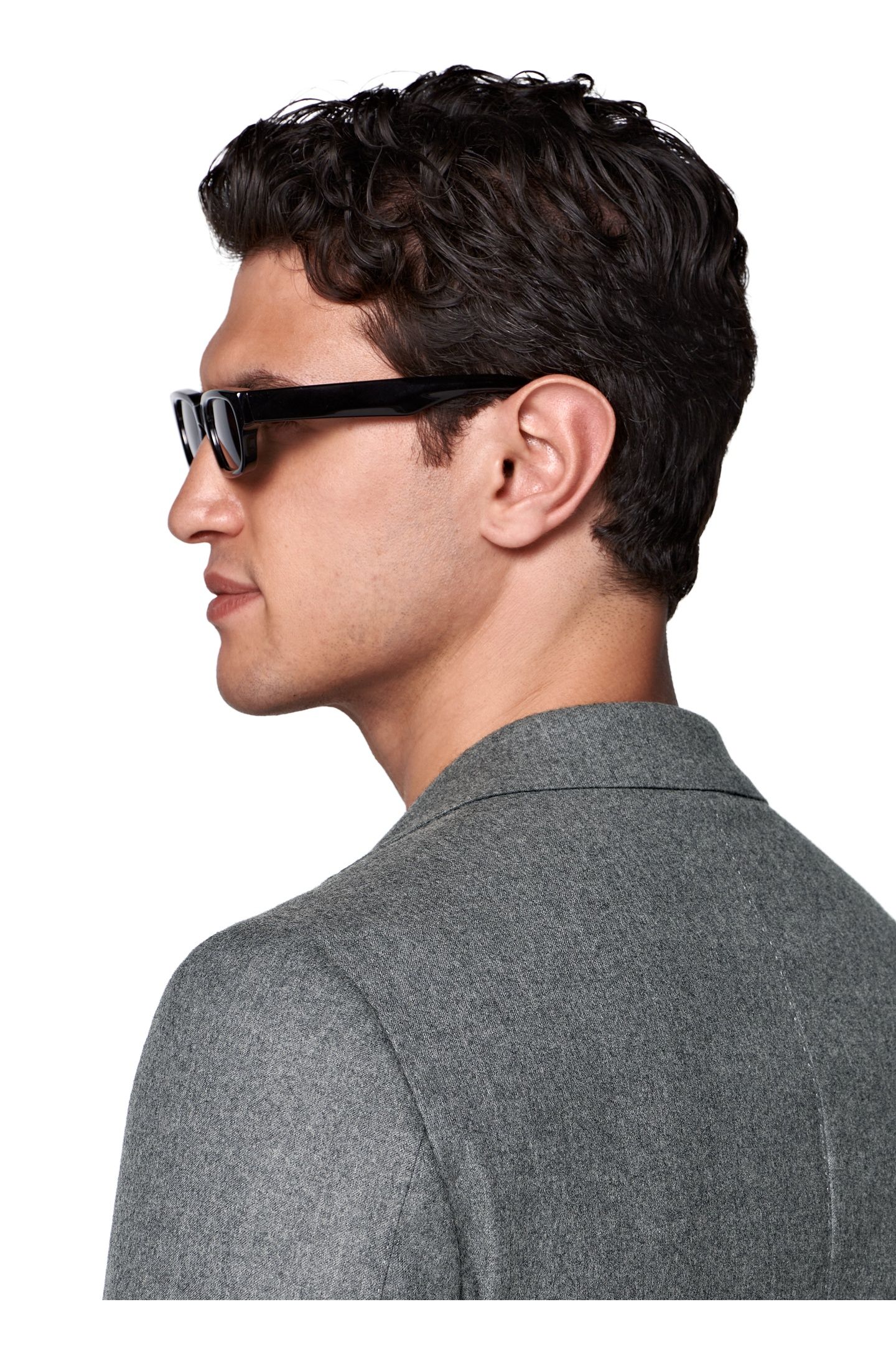 HAVANA MID GREY PURE WOOL S120 SEPARATE SUIT JACKETS MID GRE 5