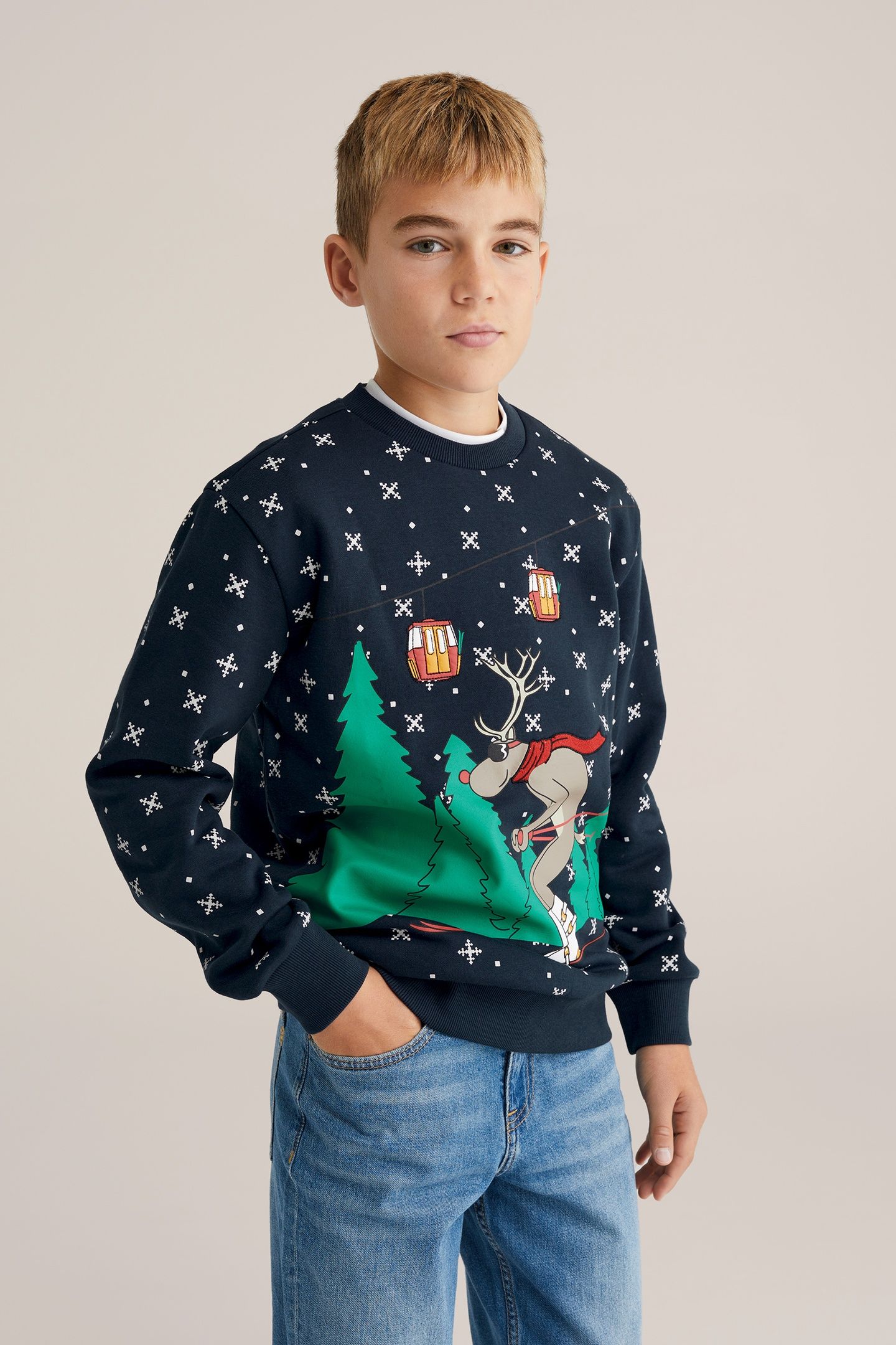 SWEATER NAVY BLUE 1