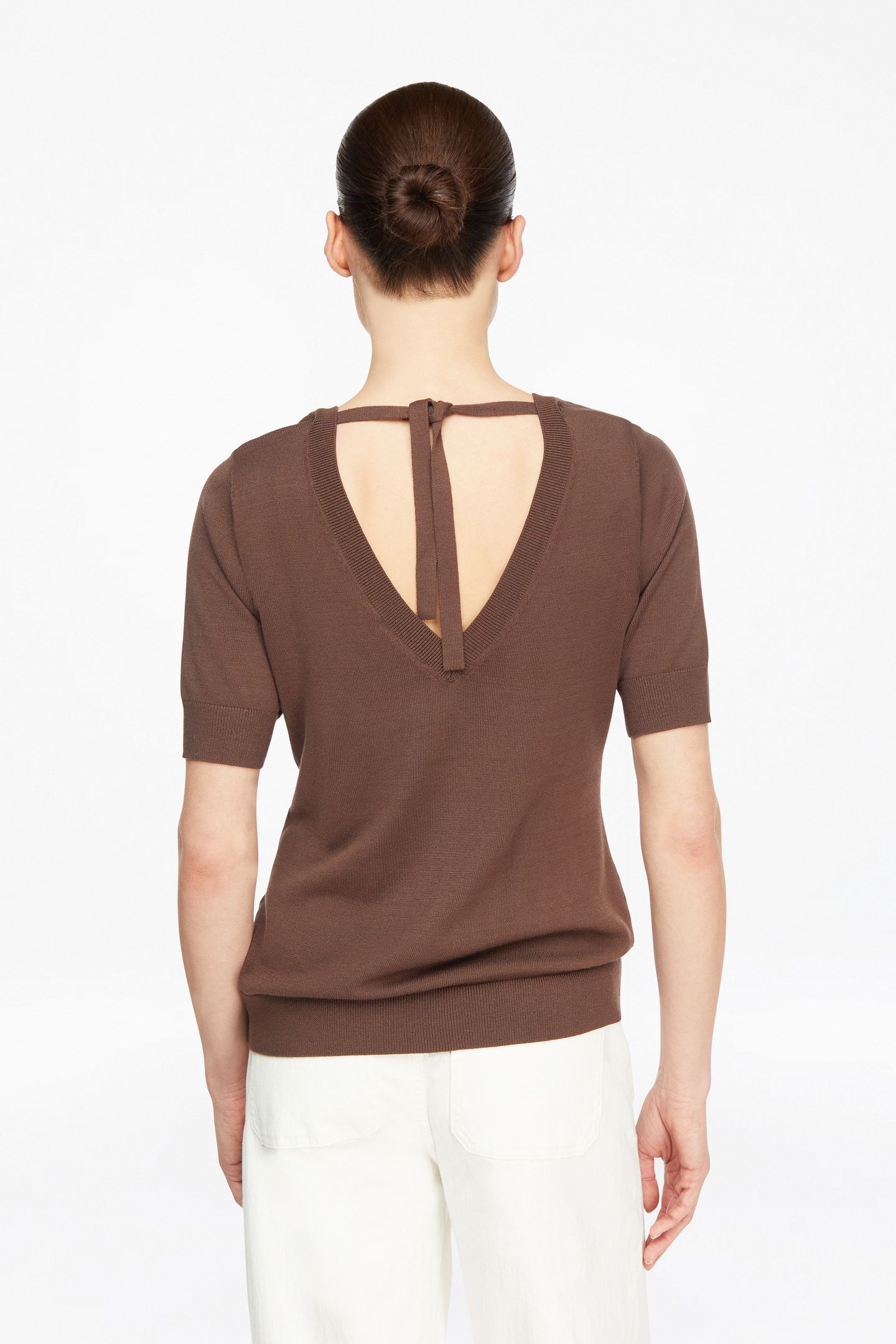 COMMA PULLOVER BROWN 2