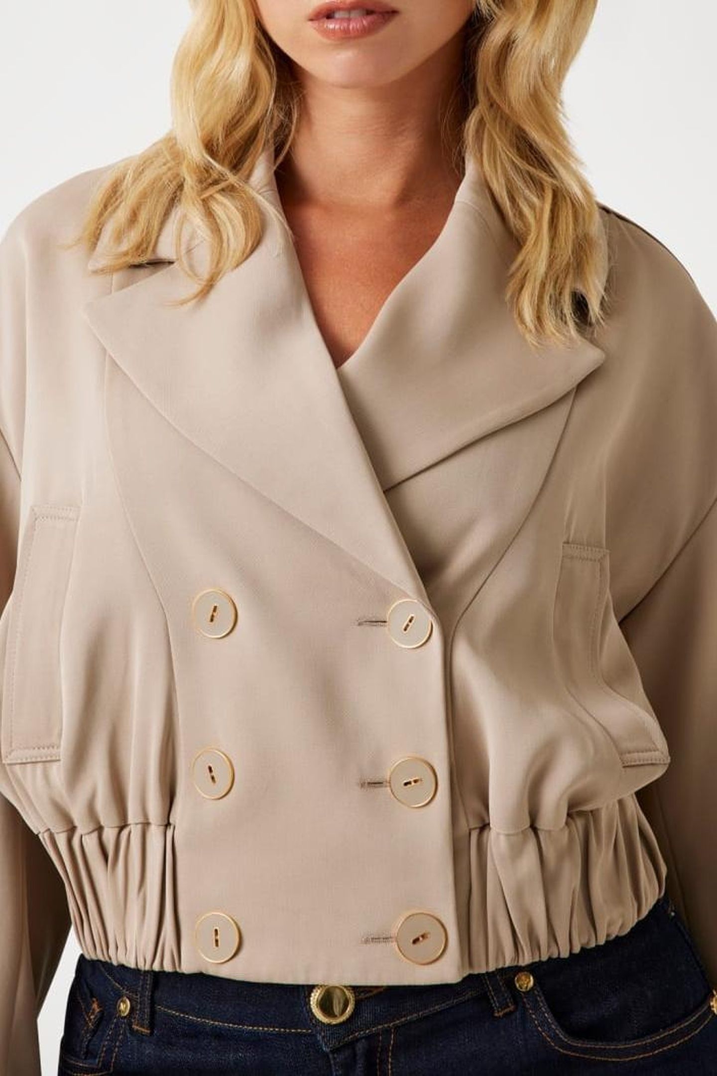 NINA BOMBER JACKET VELVET TAUPE 6