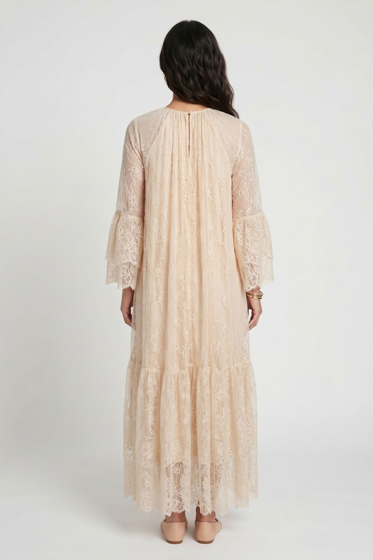 JULIA LACE DRESS WHITE 2