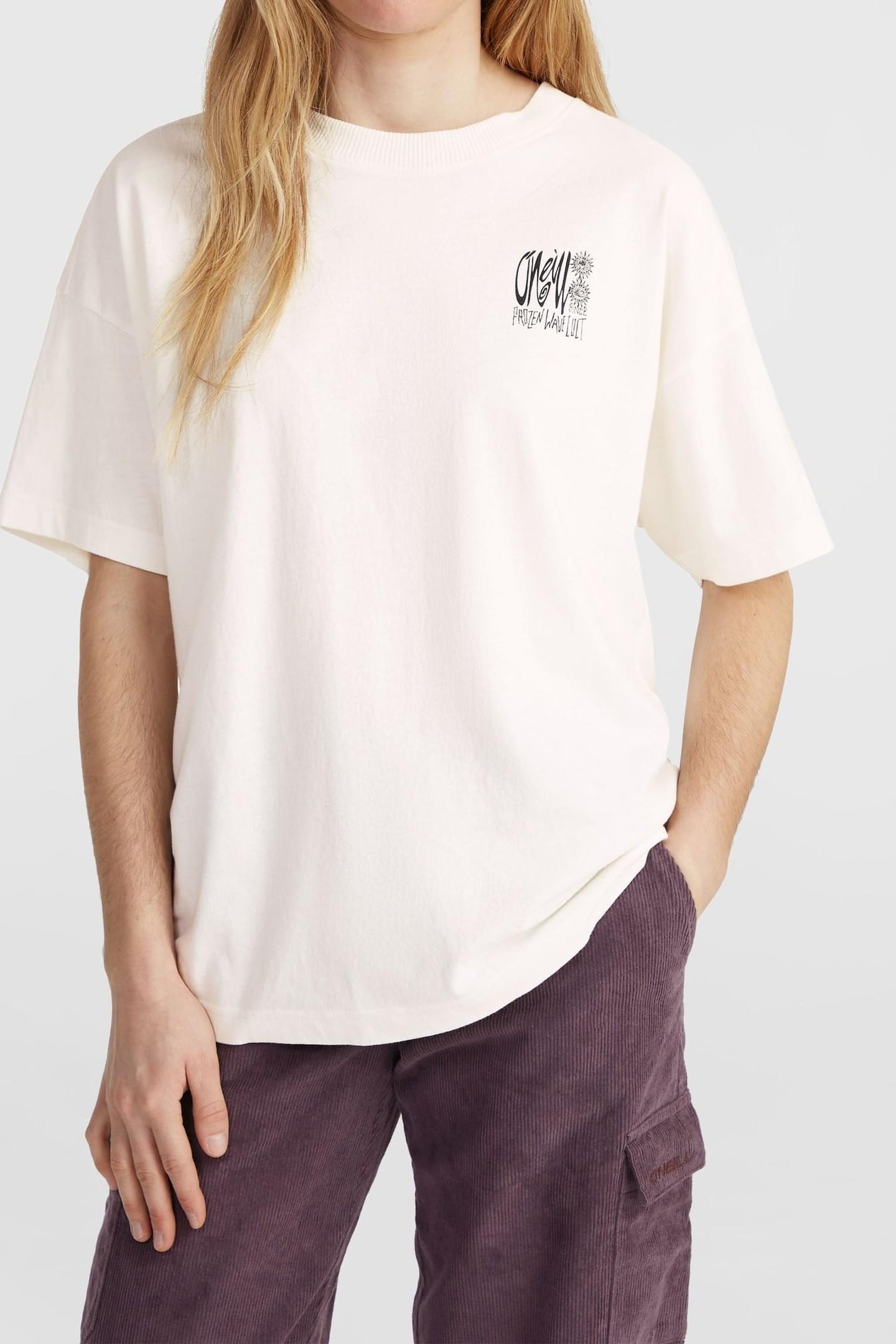 SURF HEROES LOOSE T-SHIRT SNOW WHITE 2