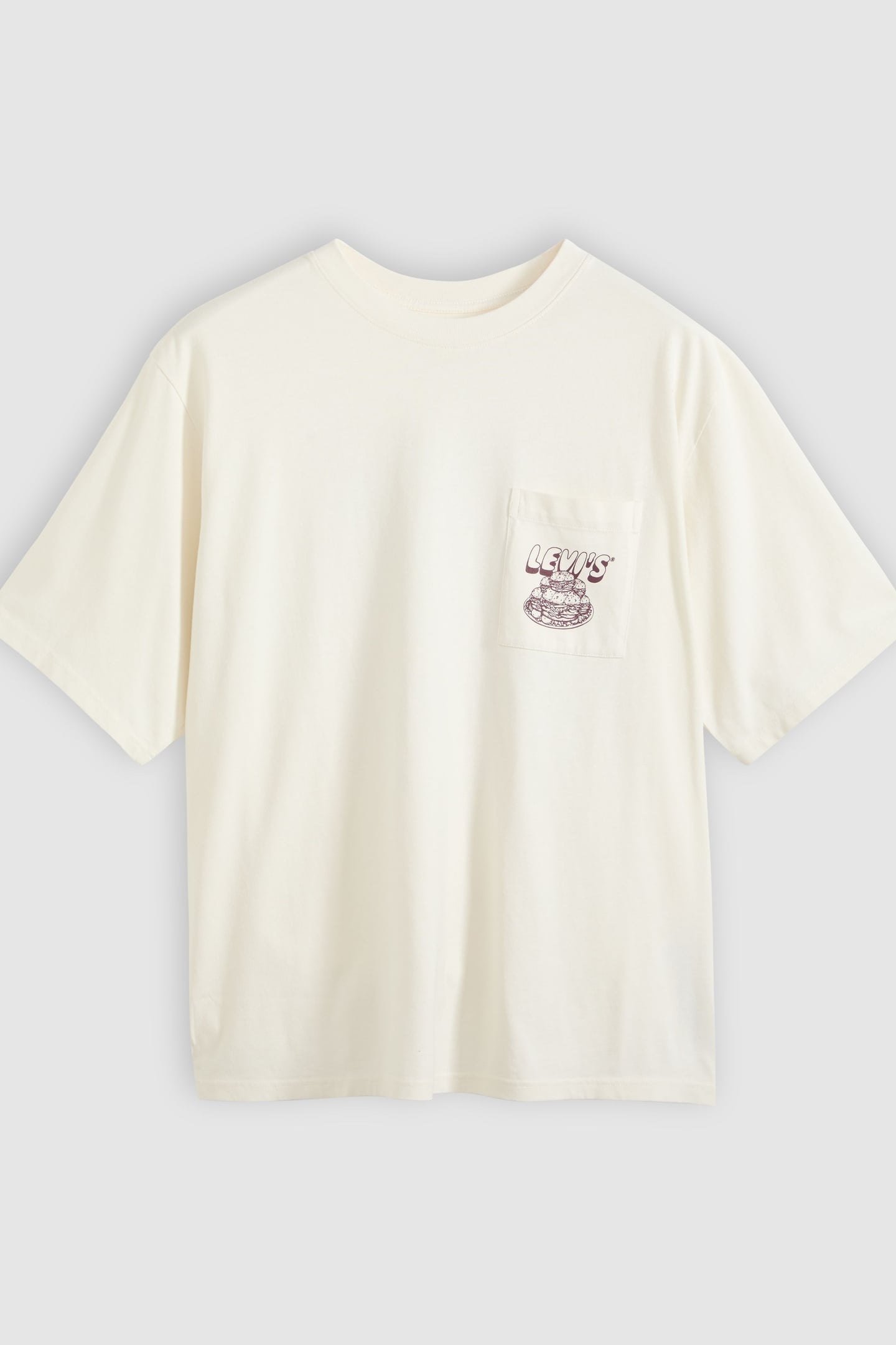 LSE HALF SLEEVE GR PCKT T LEVIS FLAVOR 5