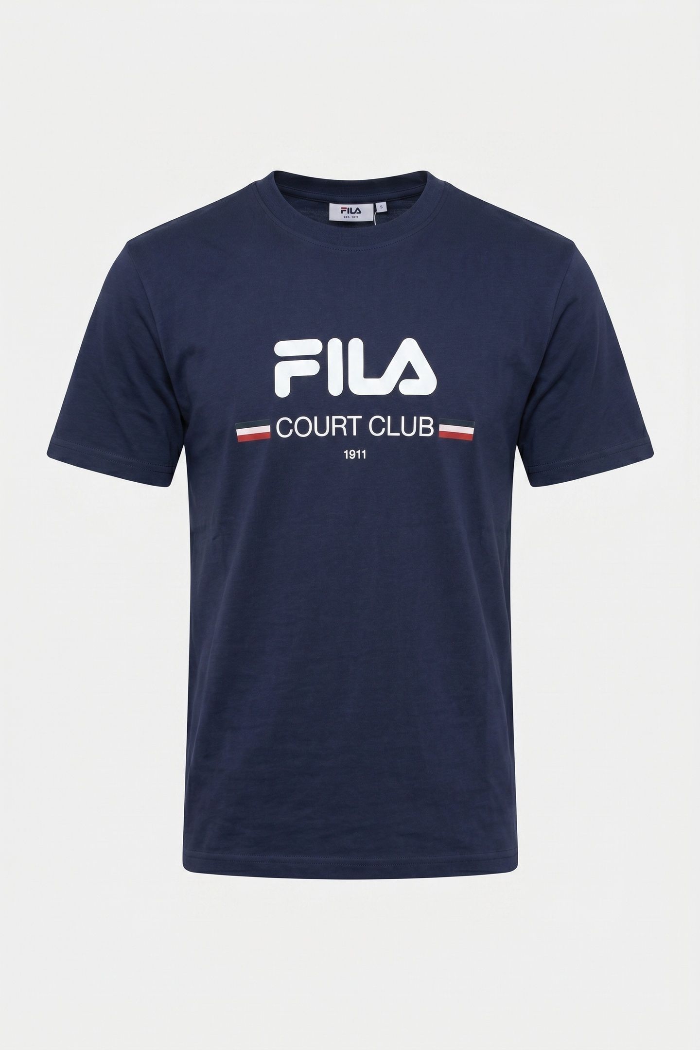 DOCCIA RELAXED LOGO GRAPHIC T-SHIRT BLACK IRIS 3