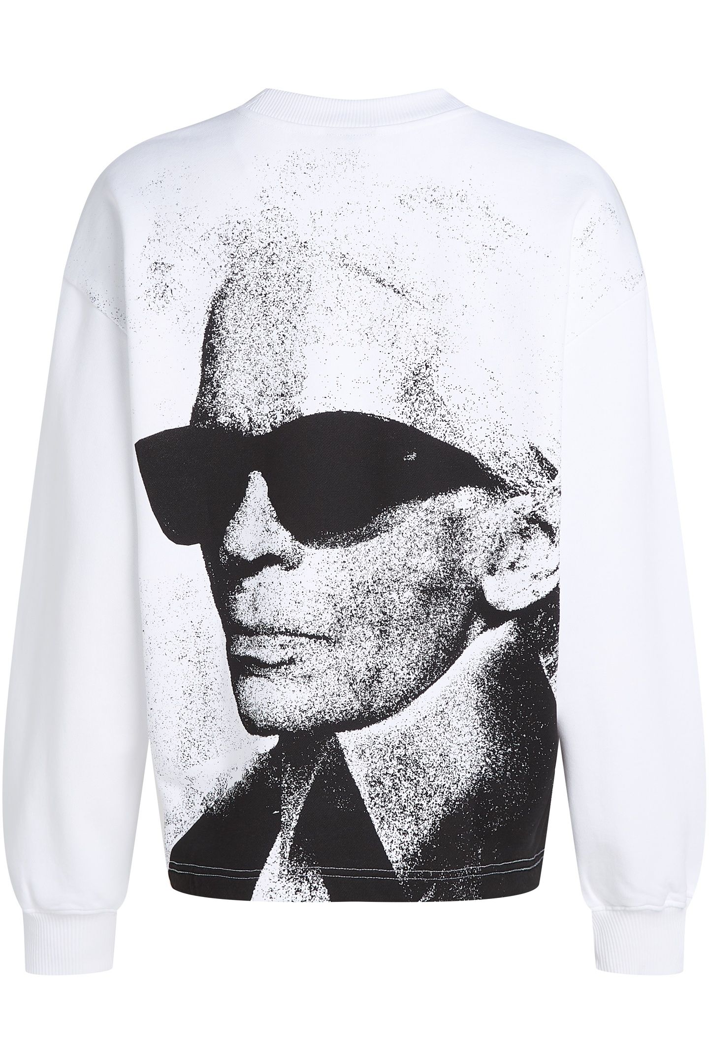 KLJ RELAXED KARL SWEAT WHITE 4