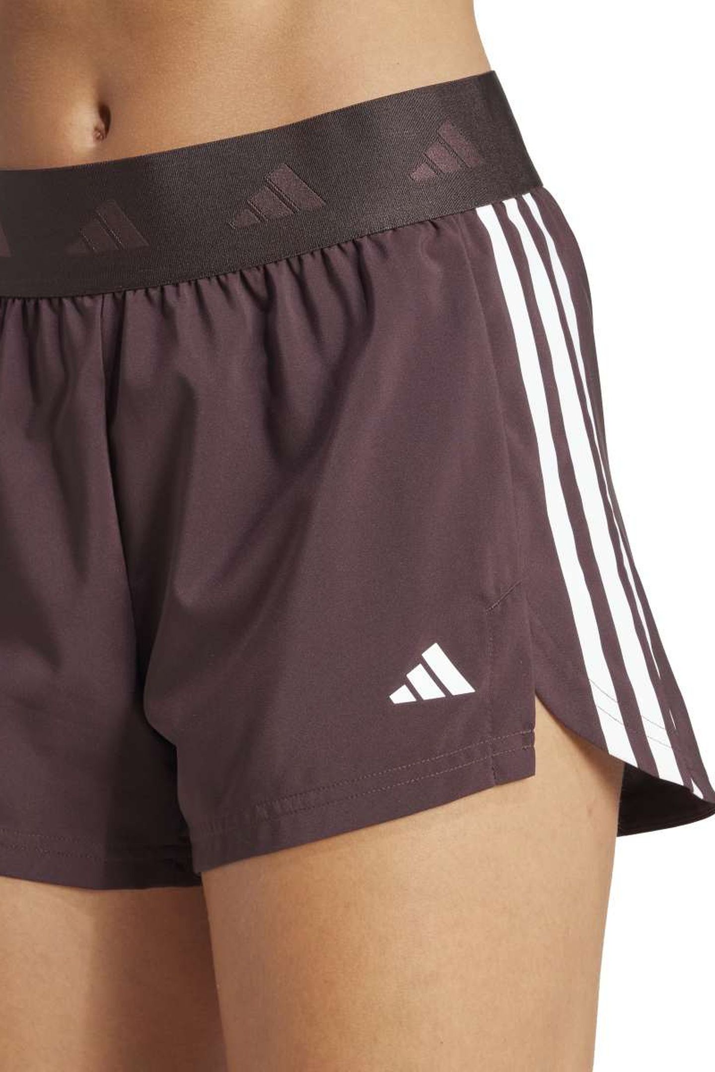 PERFORMANCE HYPERGLAM WOVEN SHORTS SHADOW BROWN 5