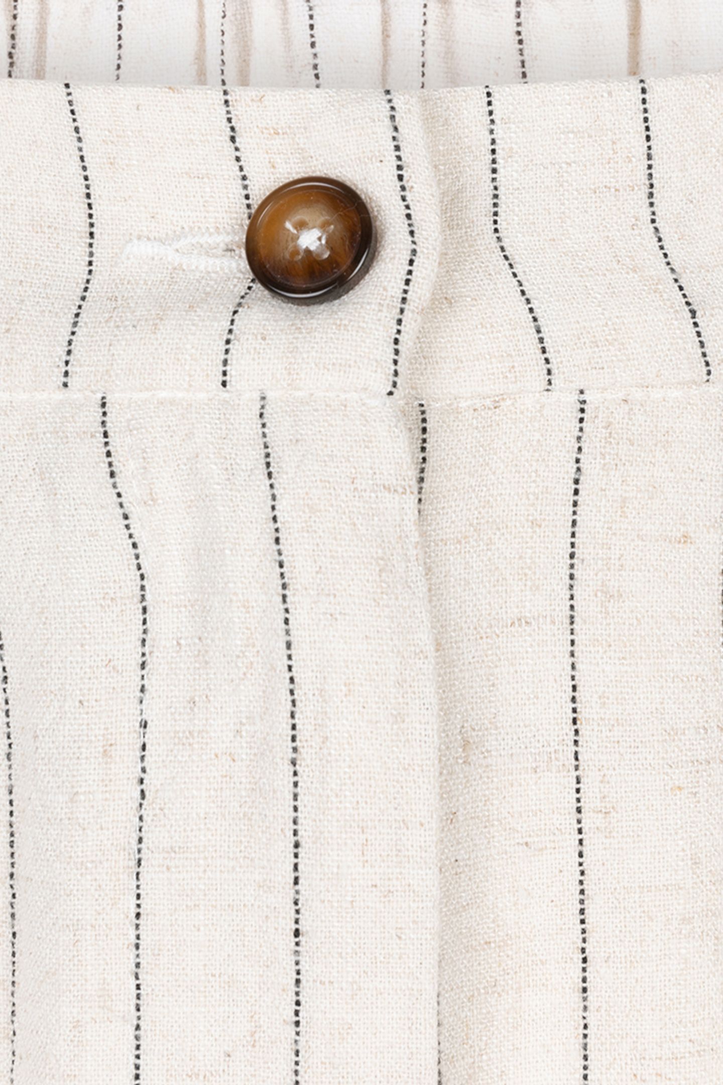 SHORTS LINEN STRIPE SAND 6