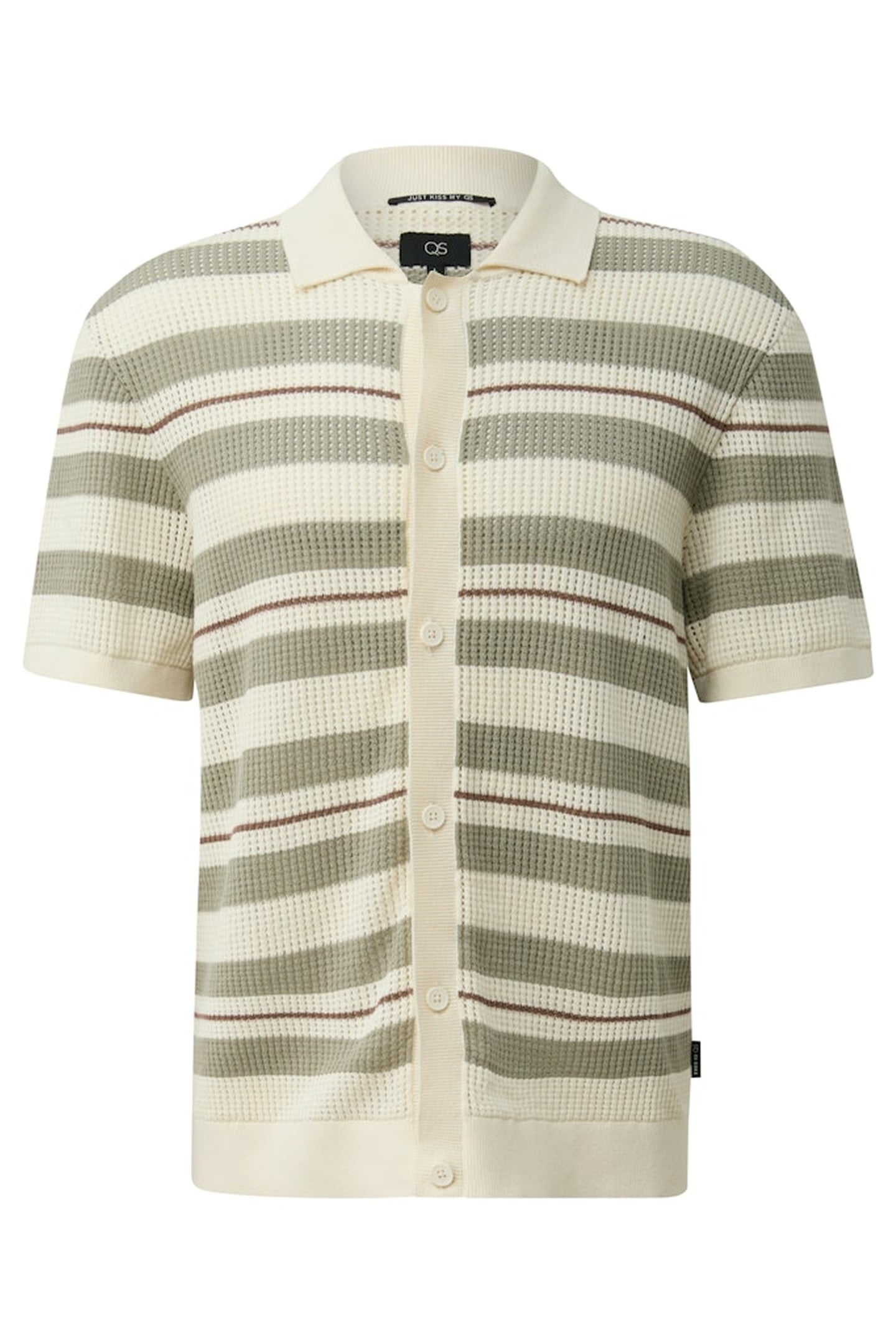 S.OLIVER-QS PULLOVER SHORTSLEEVE OFFWHITE 3