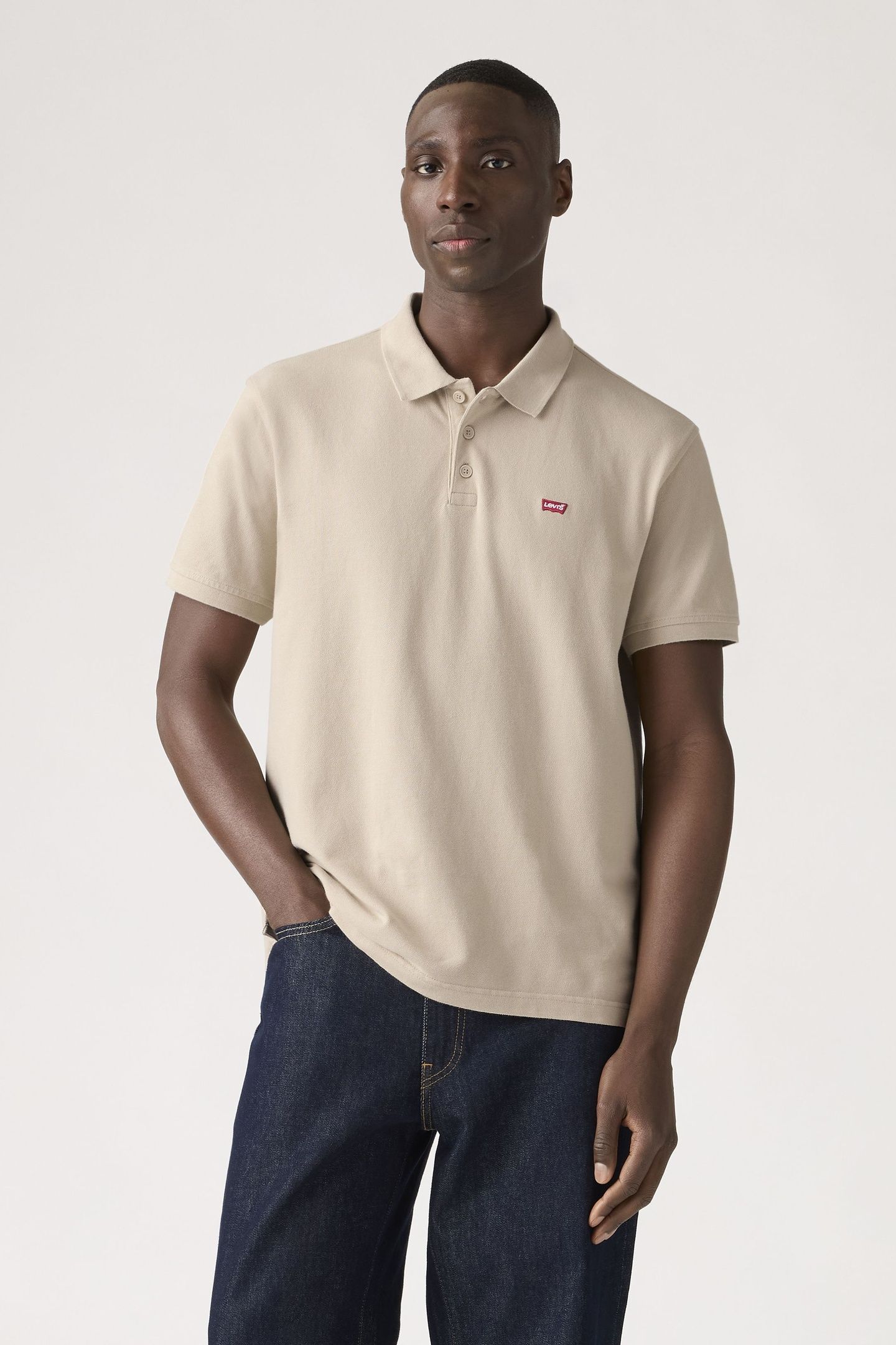 LSELEVIS HM POLO CLASSIC VINTAGE KHAKI 1