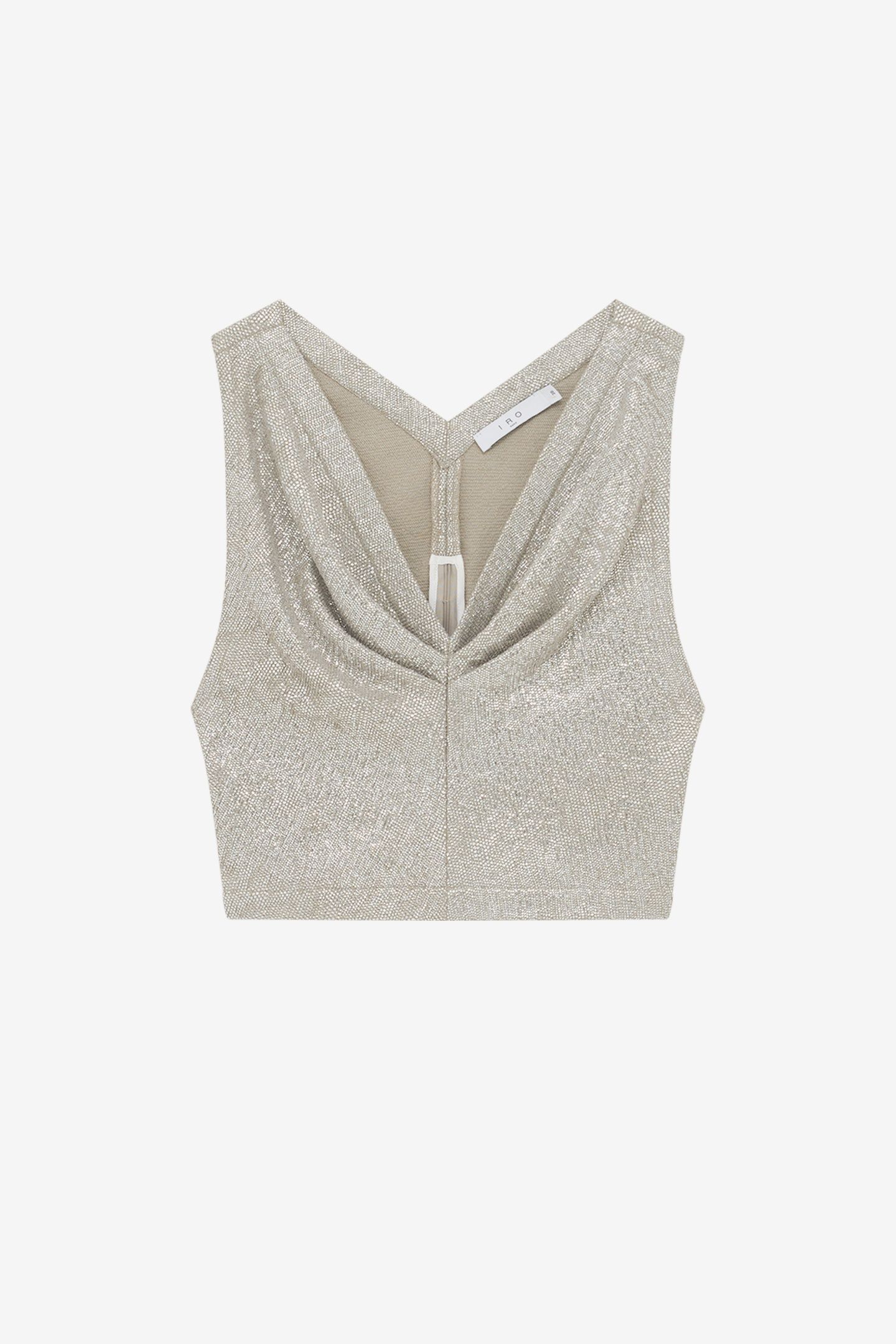 SAMIRA TOP TAUPE / SILVER 4