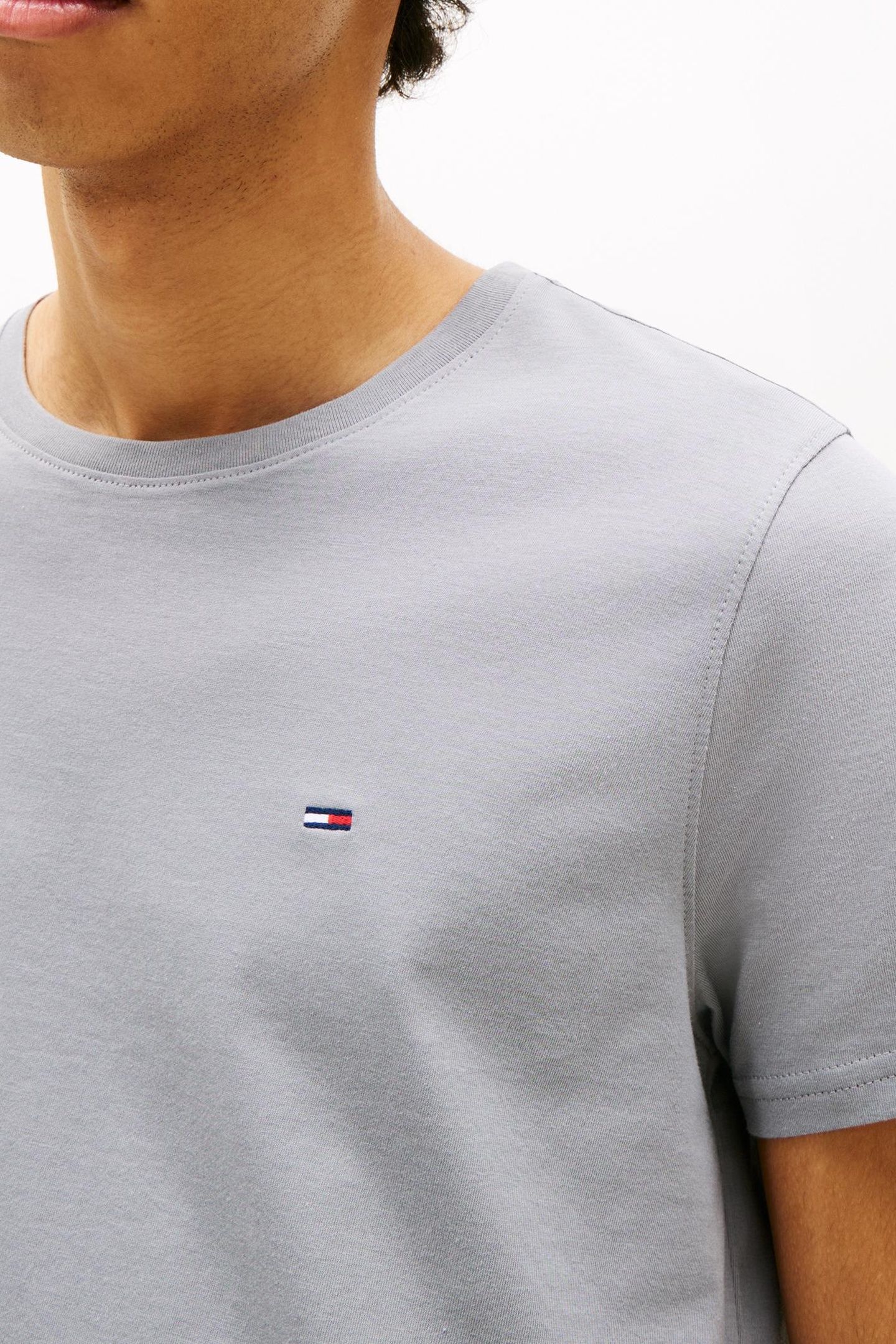 TJM XSLIM JERSEY TEE GRAVEL GREY 5