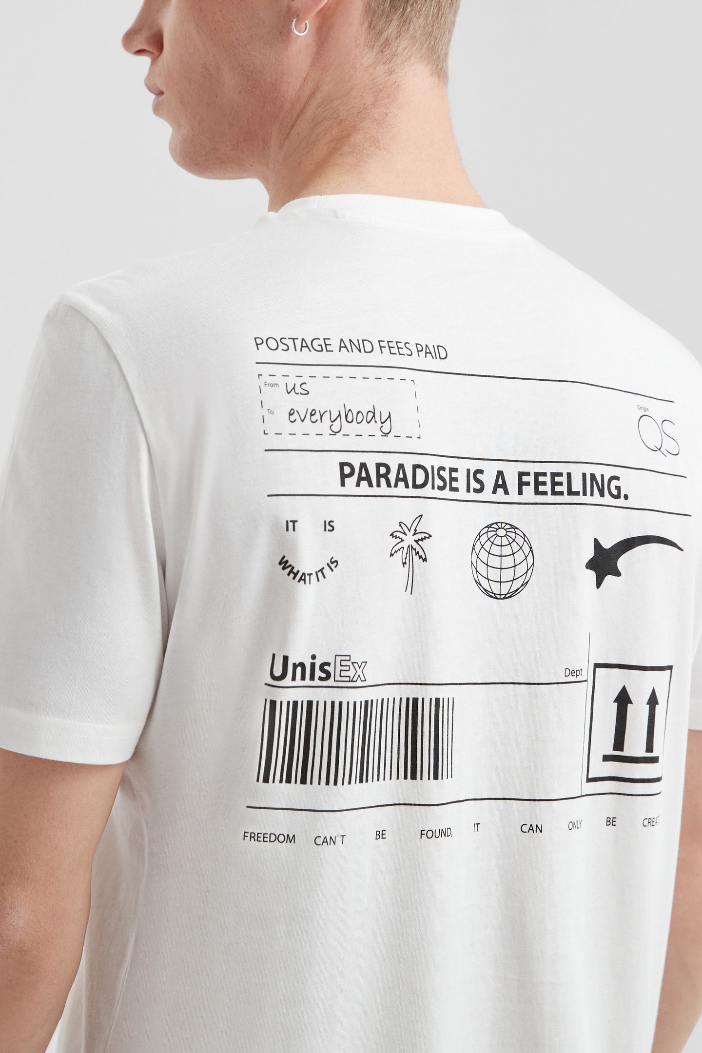 S.OLIVER-QS T-SHIRTS OFFWHITE 5