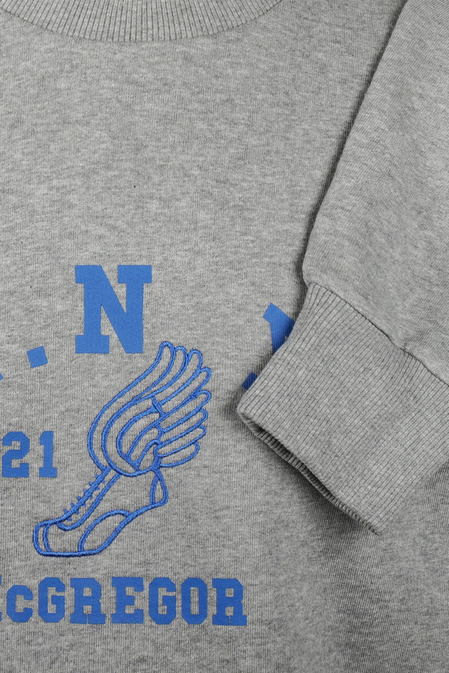 GRAPHIC CREW MEDIUM GREY MELANGE 6