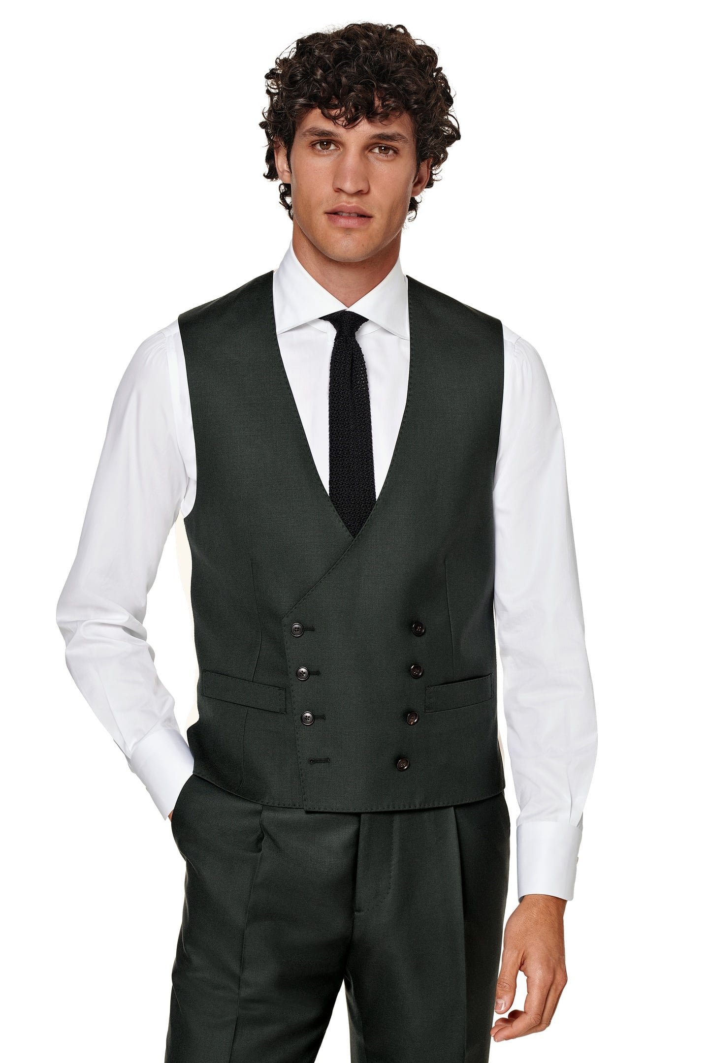 SUIT3P-MID-GREEN NESTED SUITS DARK GREEN 3