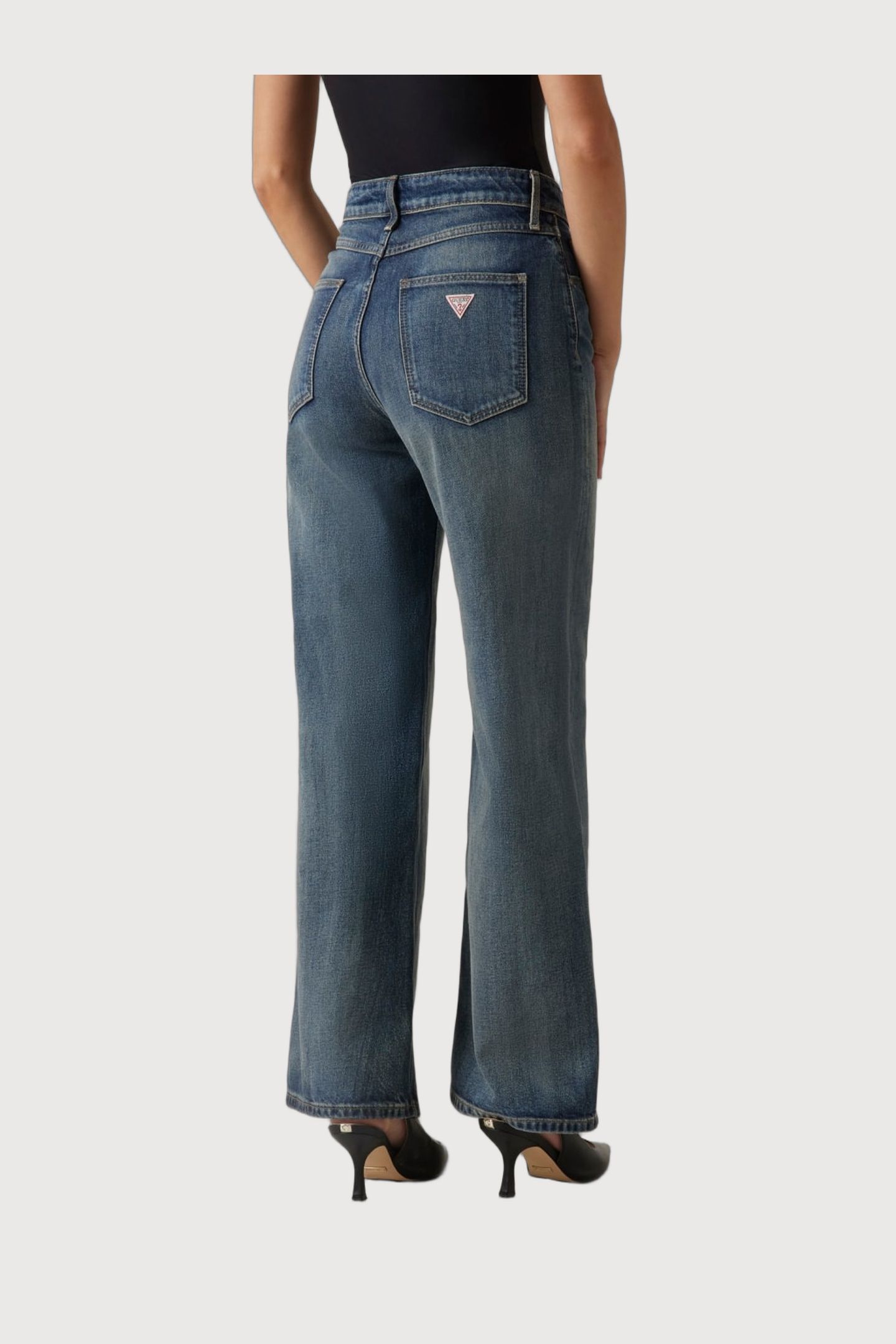 GUESS ECO CLAIR PANT TOKYO GREEN 3